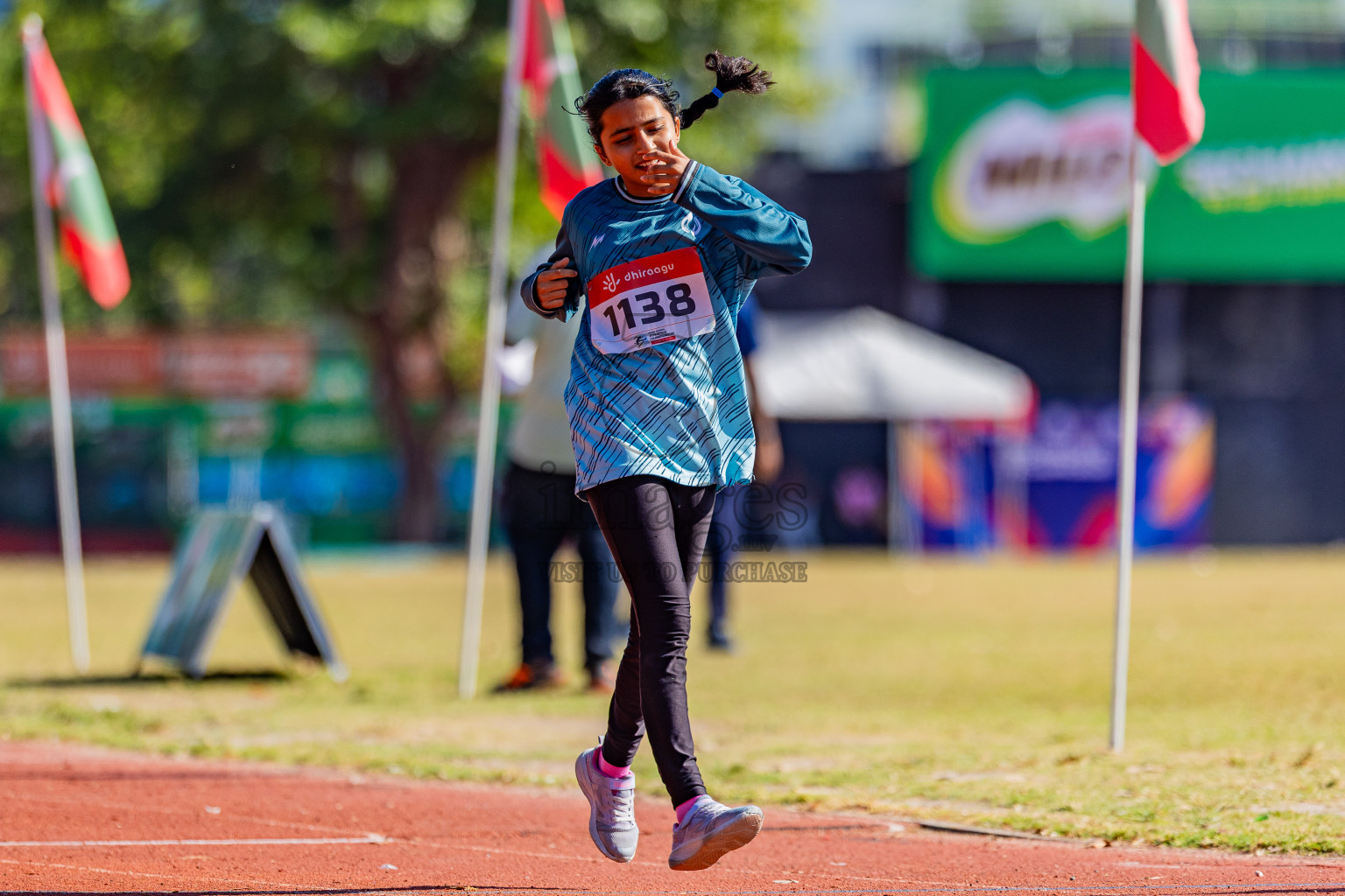 Day 1 of Inter-school Athletics Championship 2025 held in Ekuveni Synthetic Track, Male', Maldives on Monday, 06th October 2025. Photos by: Areef Adam  / Images.mv