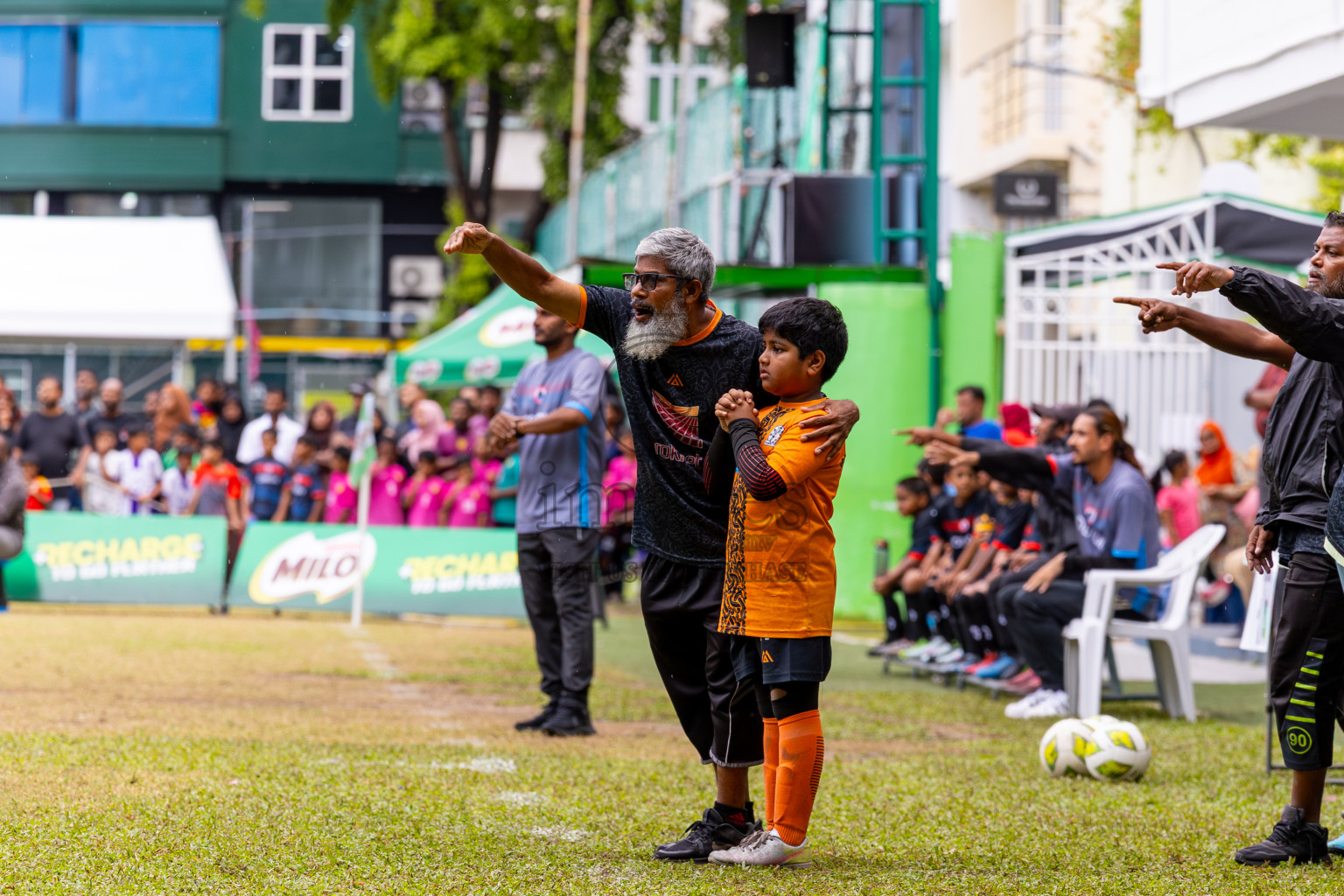 Day 3 of MILO SVAM Juniors 2025 (U-8) was held at Henveiru Stadium in Male', Maldives on Saturday, 28th June 2025. Photos: Ismail Thoriq / images.mv