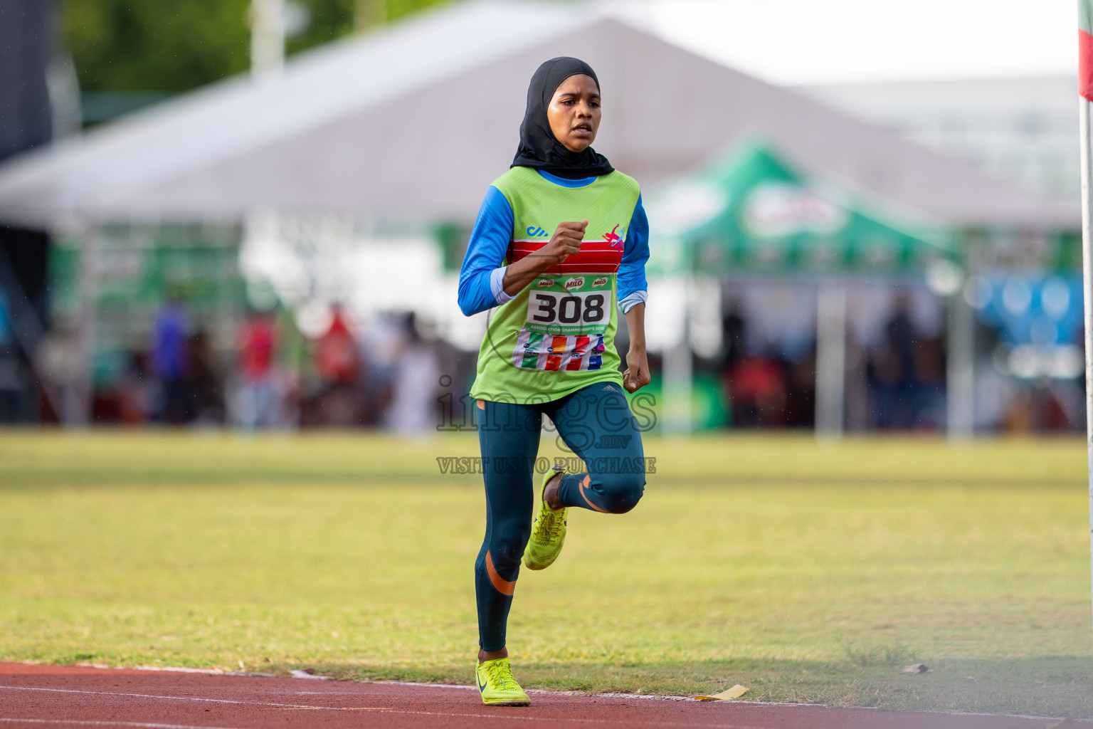 Day 3 of 12th Milo Association Championships was held in Ekuveni Track at Male', Maldives on Saturday, 26th April 2025. Photos: Ismail Thoriq / images.mv