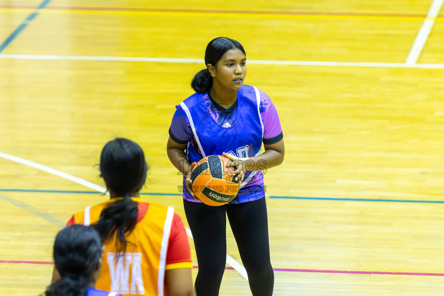 Day 4 of 21st National Netball Tournament was held in Social Canter at Male', Maldives on Saturday, 11th May 2024. Photos: Mohamed Mahfooz Moosa / images.mv