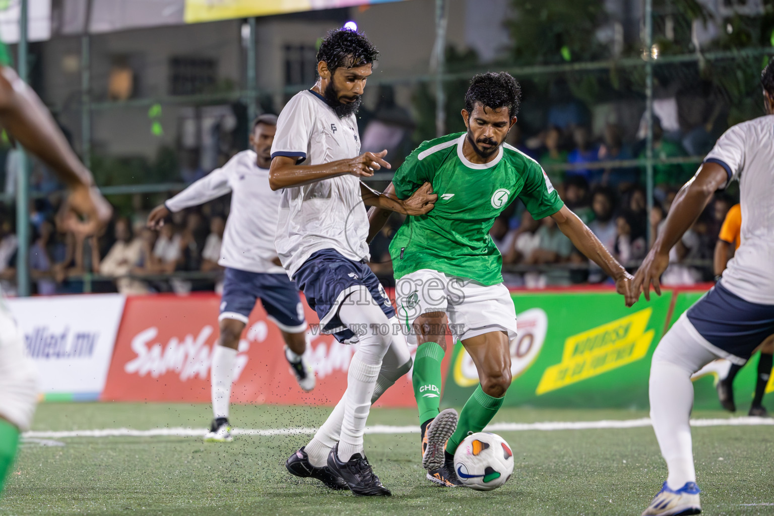 HDC vs MACL in Round of 16 of Club Maldives Cup 2024 held in Rehendi Futsal Ground, Hulhumale', Maldives on Monday, 7th October 2024. Photos: Ismail Thoriq / images.mv