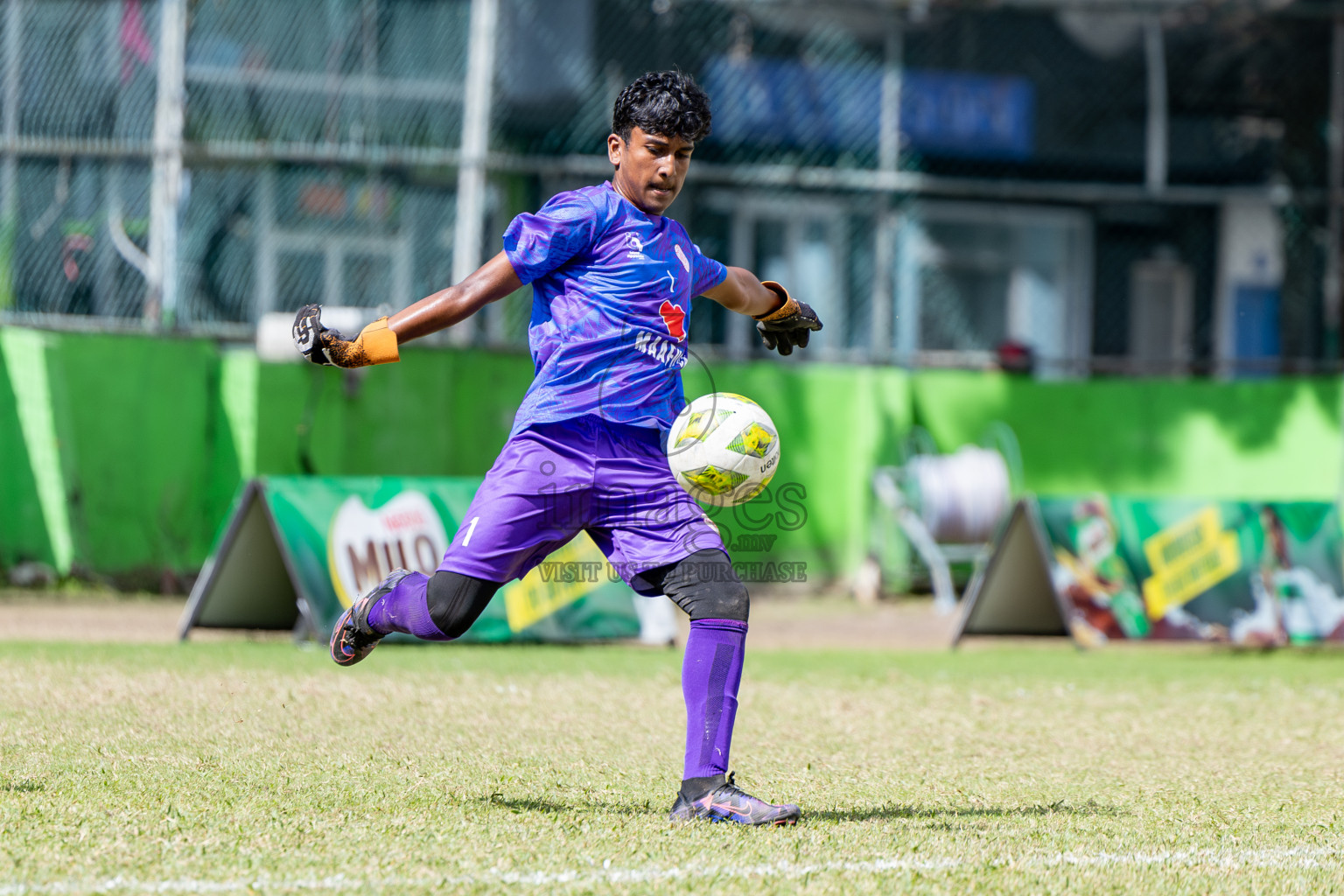 Day 4 of MILO Academy Championship 2024 (U-14) was held in Henveyru Stadium, Male', Maldives on Sunday, 3rd November 2024. 
Photos: Hassan Simah / Images.mv