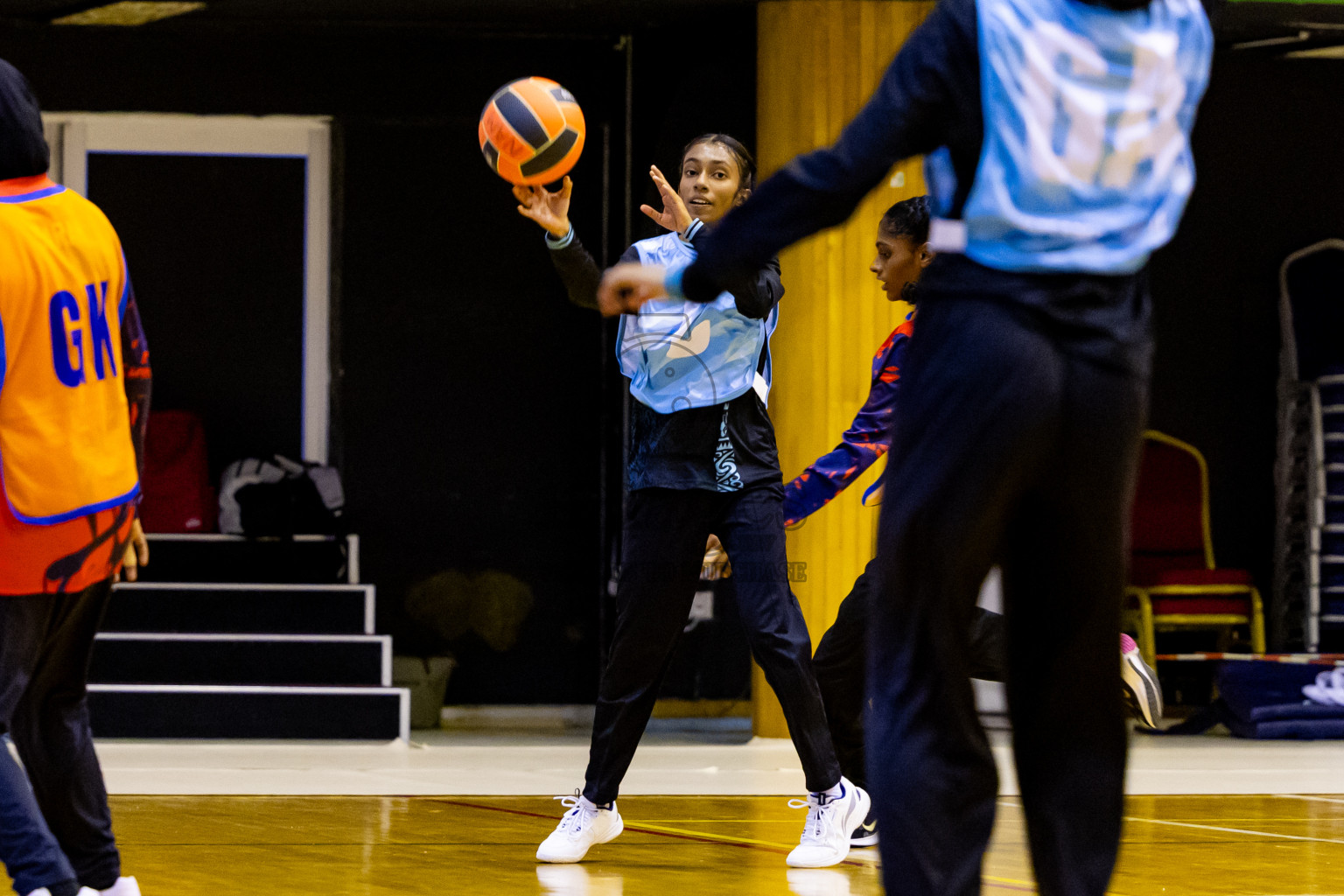 Day 6 of 25th Inter-School Netball Tournament was held in Social Center at Male', Maldives on Thursday, 15th August 2024. Photos: Nausham Waheed / images.mv