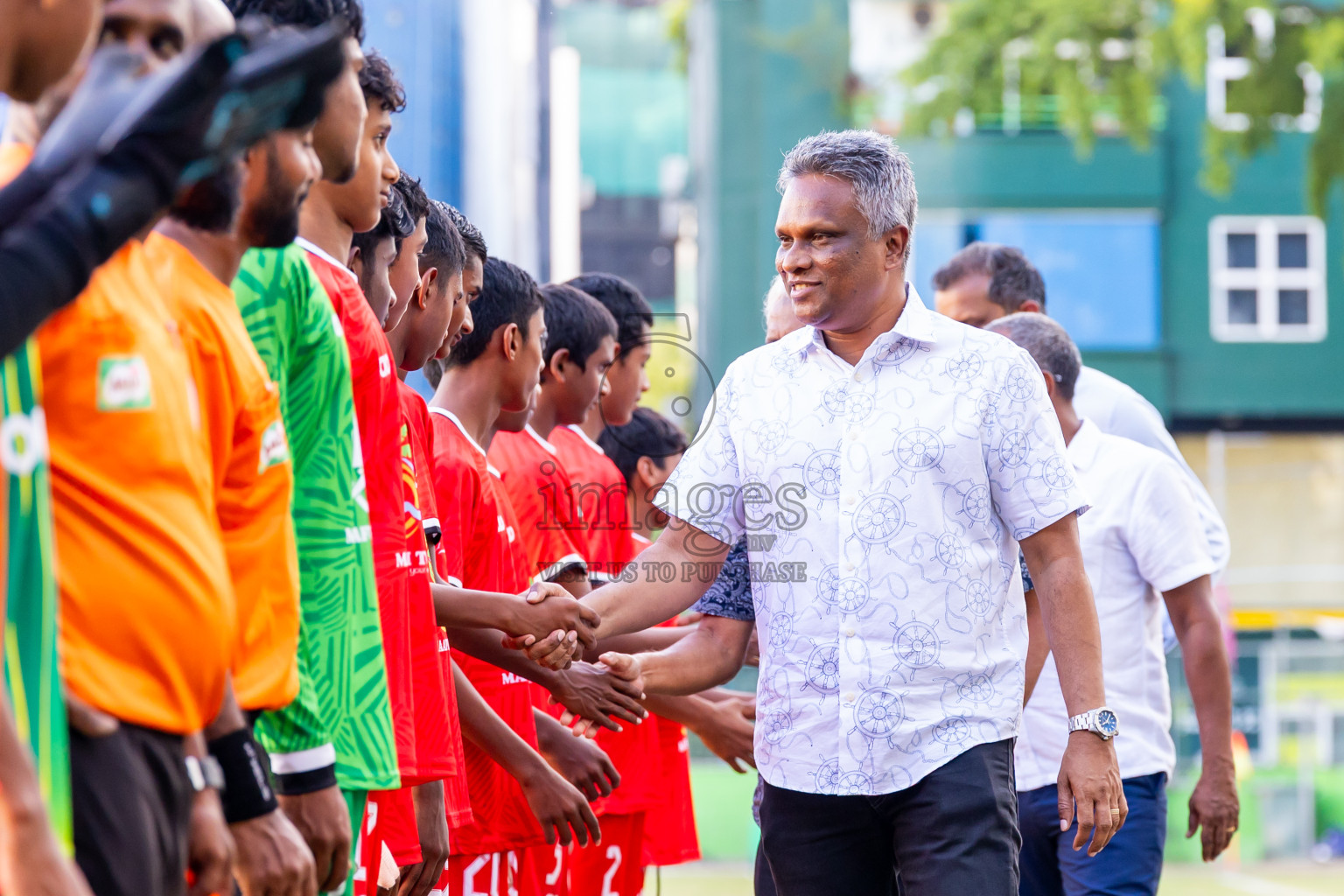 Day 5 of MILO Academy Championship 2025 (U14) was held on Monday, 3rd November 2025 at Henveiru Football Grounds, Male', Maldives . Photos: Nausham Waheed / images.mv