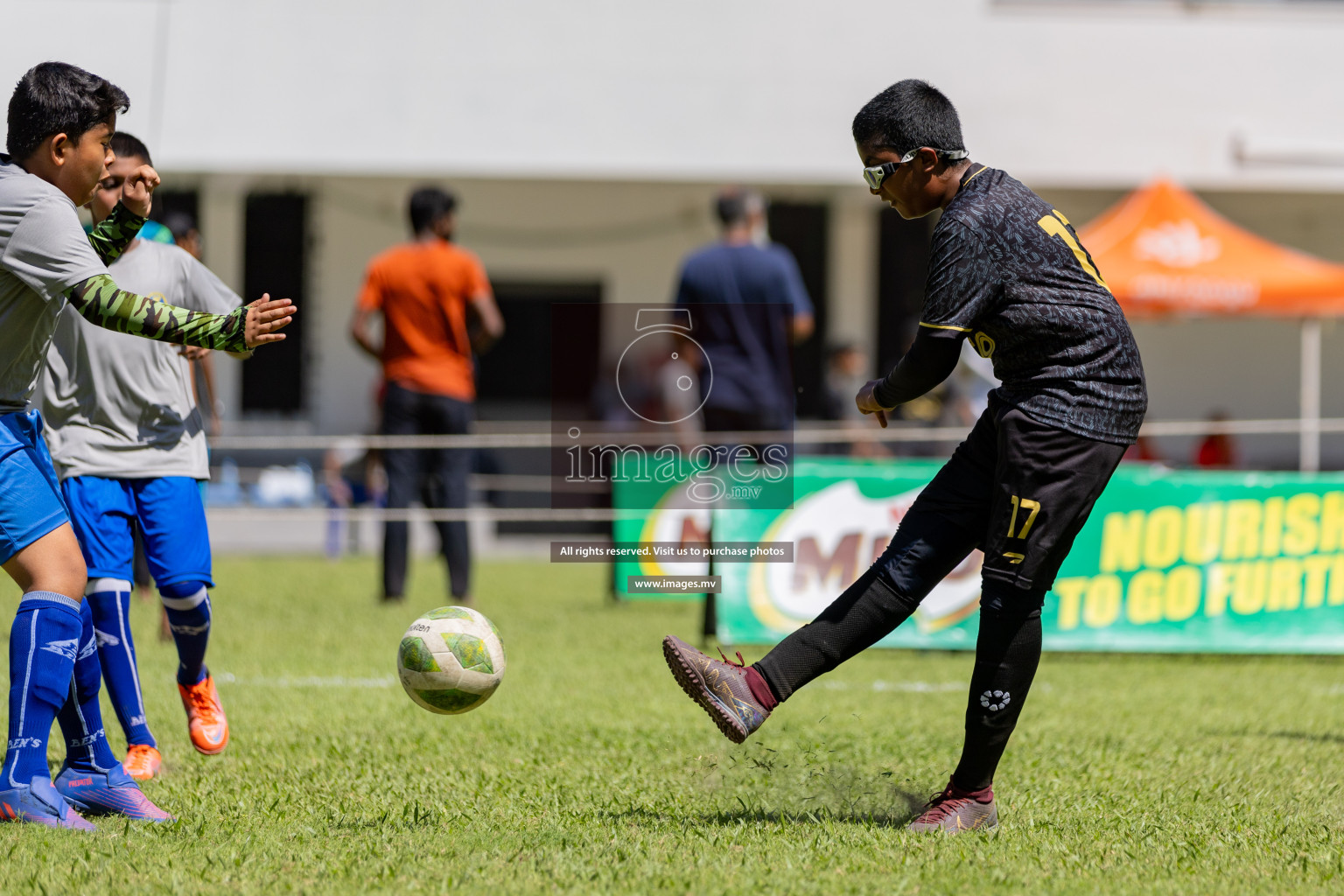 Day 1 of MILO Academy Championship 2023 (U12) was held in Henveiru Football Grounds, Male', Maldives, on Friday, 18th August 2023.