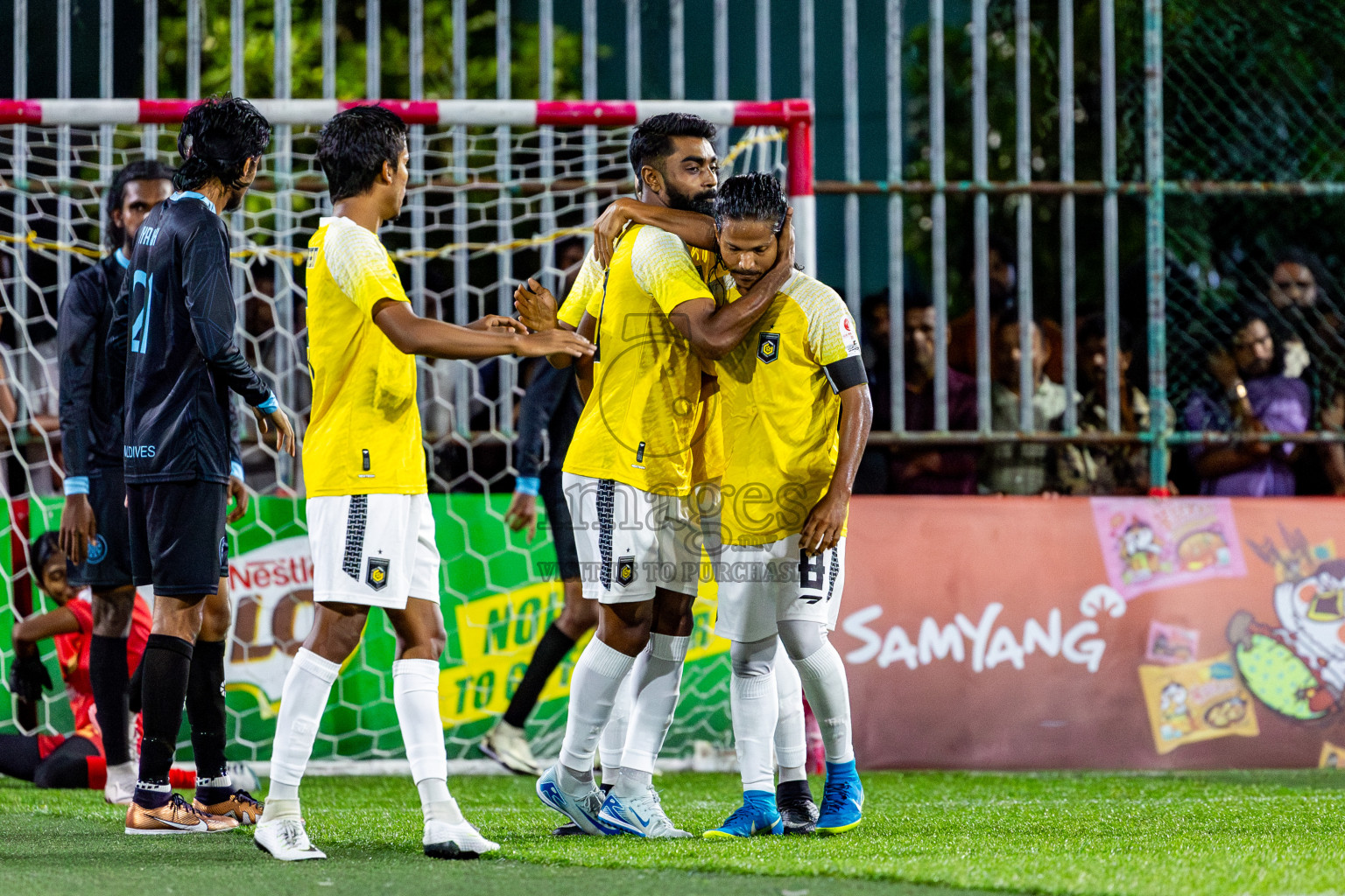 RRC vs Club TTS in Round of 16 of Club Maldives Cup 2024 held in Rehendi Futsal Ground, Hulhumale', Maldives on Tuesday, 8th October 2024. Photos: Nausham Waheed / images.mv