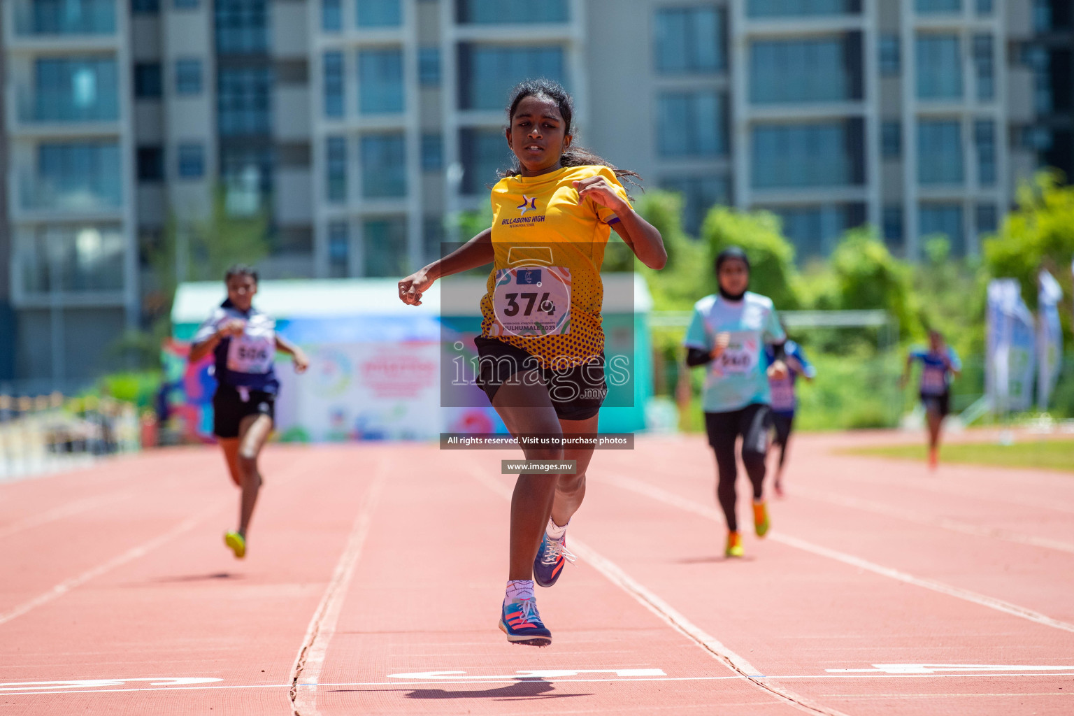 Day three of Inter School Athletics Championship 2023 was held at Hulhumale' Running Track at Hulhumale', Maldives on Tuesday, 16th May 2023. Photos: Nausham Waheed / images.mv