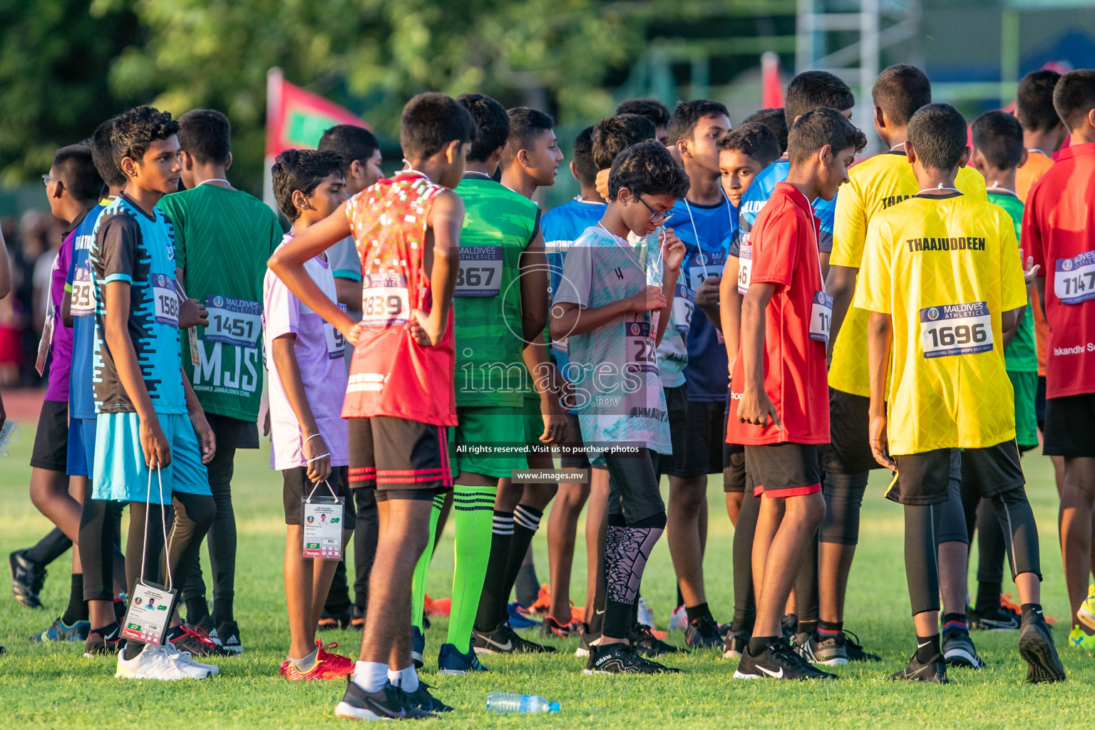 Day 1 of Inter-School Athletics Championship held in Male', Maldives on 22nd May 2022. Photos by: Nausham Waheed / images.mv