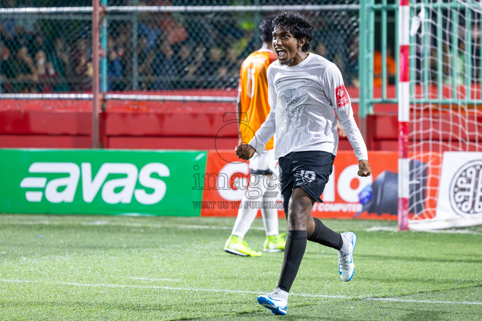 Th Hirilandhoo vs Th Omadhoo in Atoll Round Semi Final on Day 22 of Golden Futsal Challenge 2025 was held on Sunday , 26th January 2025, in Hulhumale', Maldives.
Photos: Ismail Thoriq / images.mv