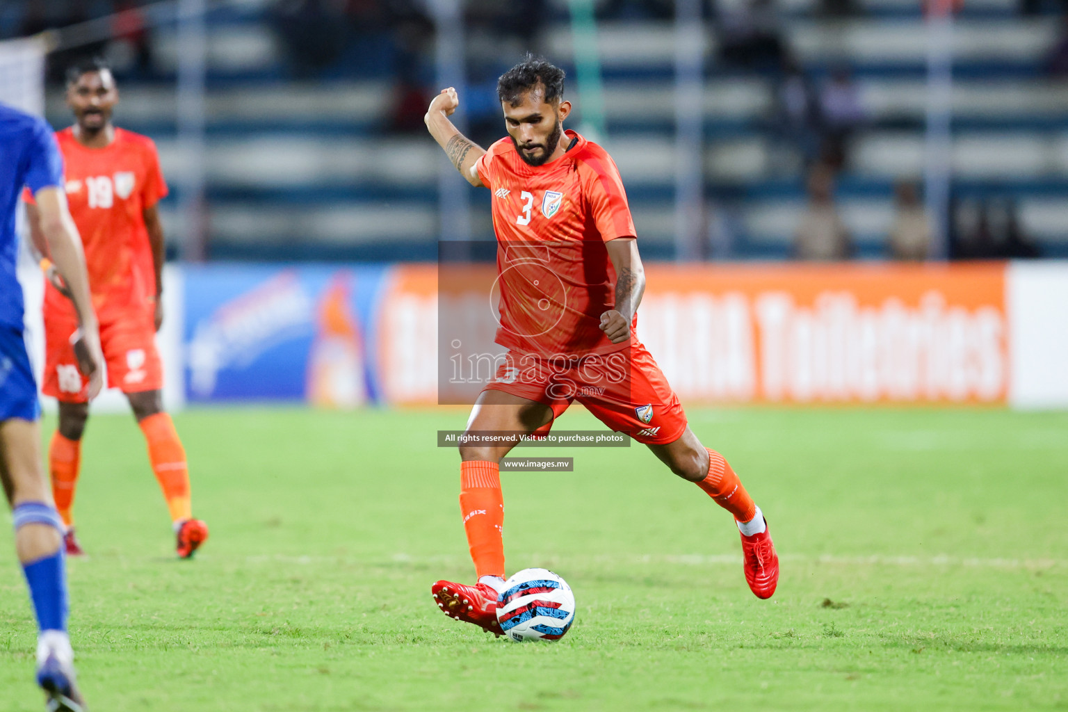 Kuwait vs India in the Final of SAFF Championship 2023 held in Sree Kanteerava Stadium, Bengaluru, India, on Tuesday, 4th July 2023. Photos: Nausham Waheed / images.mv