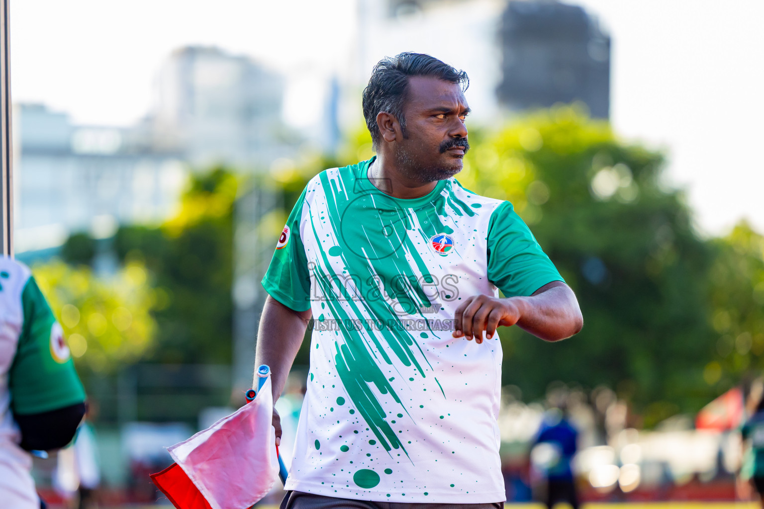 Day 1 of 12th Milo Association Championships was held in Ekuveni Track at Male', Maldives on Thursday, 24th April 2025. Photos: Nausham Waheed  / images.mv
