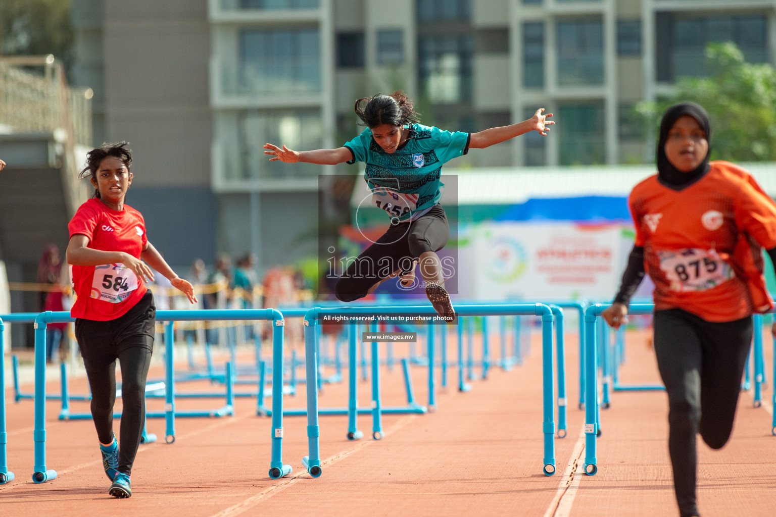 Day four of Inter School Athletics Championship 2023 was held at Hulhumale' Running Track at Hulhumale', Maldives on Wednesday, 18th May 2023. Photos:  Nausham Waheed / images.mv