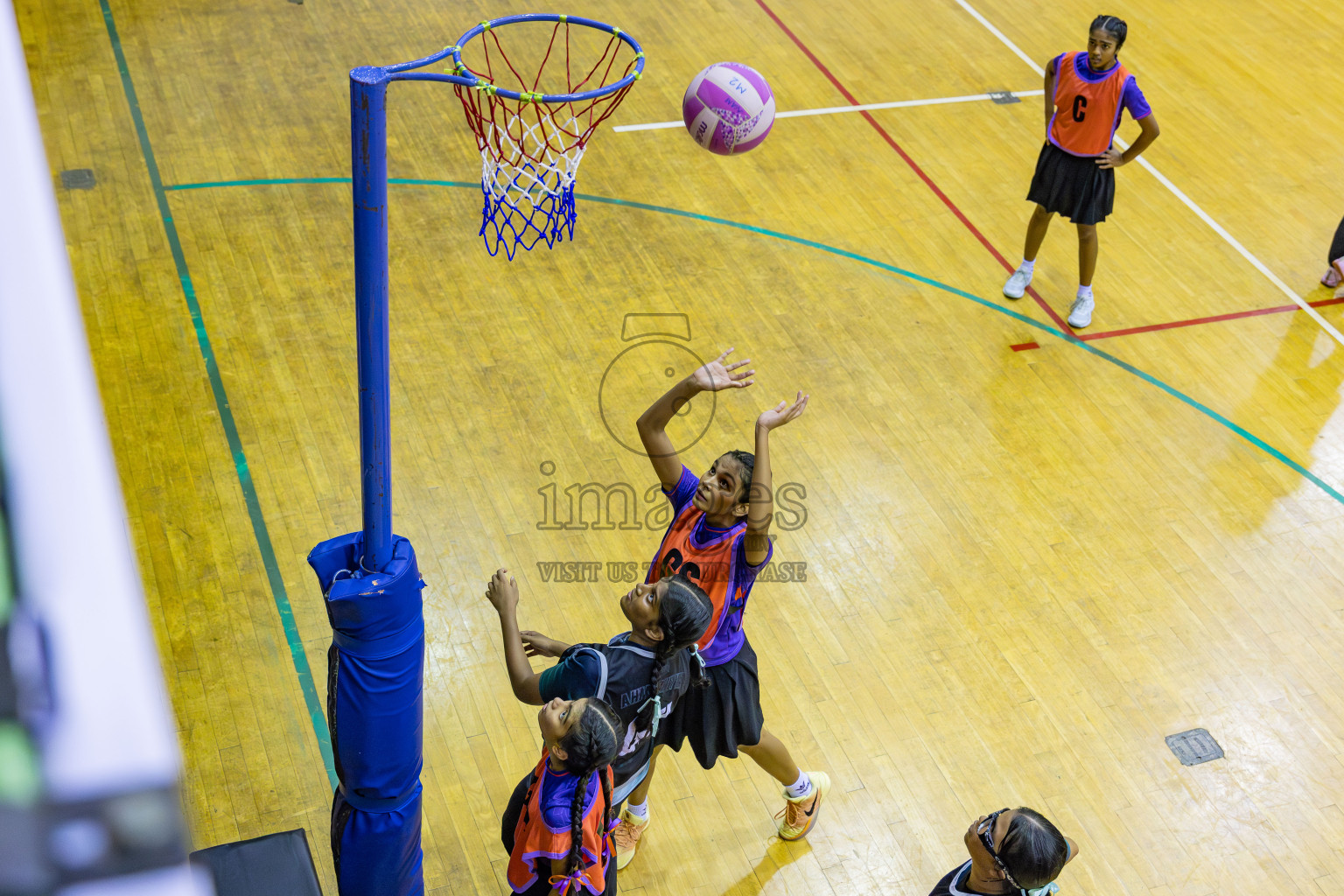 Day 15 of 26th Inter-School Netball Tournament 2025 was held in Social Center Indoor Hall on Thursday, 6th November 2025. Photos: Areef Adam / images.mv
