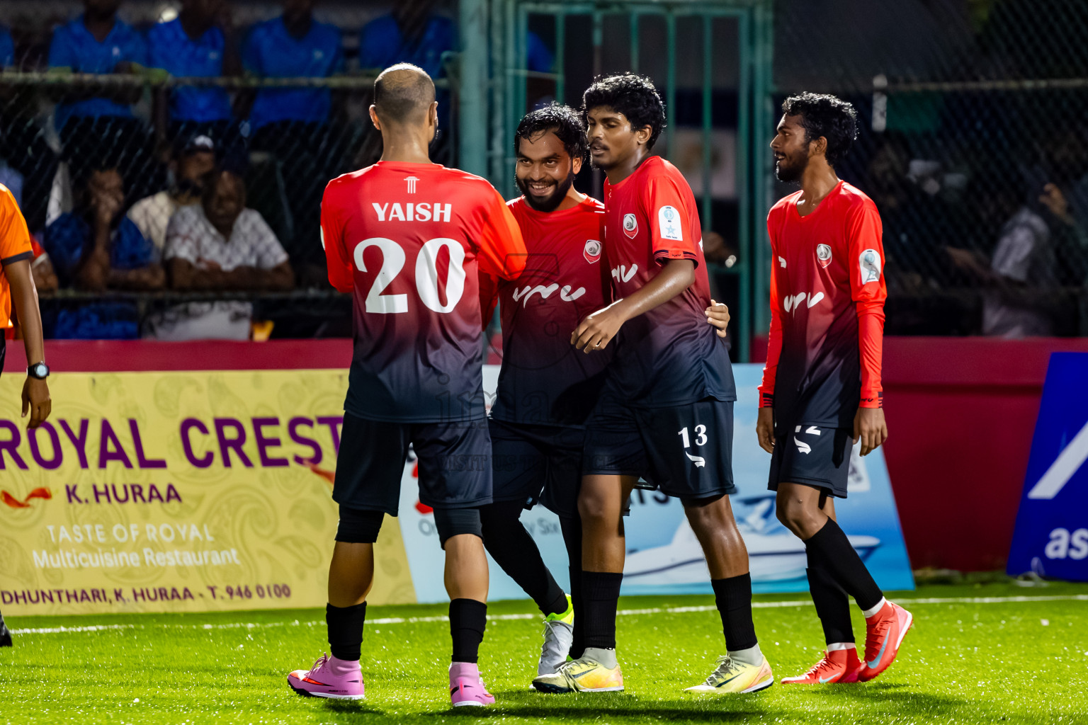Criminal Court vs Mira Rc in Day 9 of Club Maldives Cup Classic 2025 was held in Rehendi Futsal Ground, Hulhumale', Maldives on Monday, 22nd September 2025. Photos: Nausham Waheed / images.mv