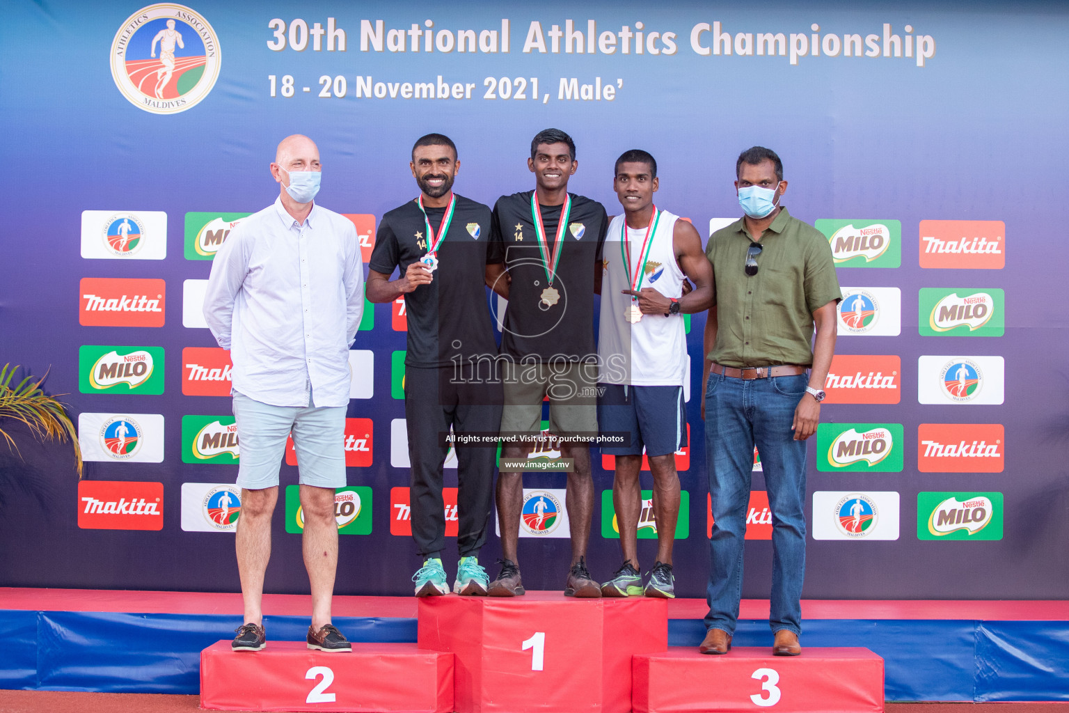 Day 3 from 30th National Athletics Championship 2021 held from 18 - 20 November 2021 in Ekuveni Synthetic Track