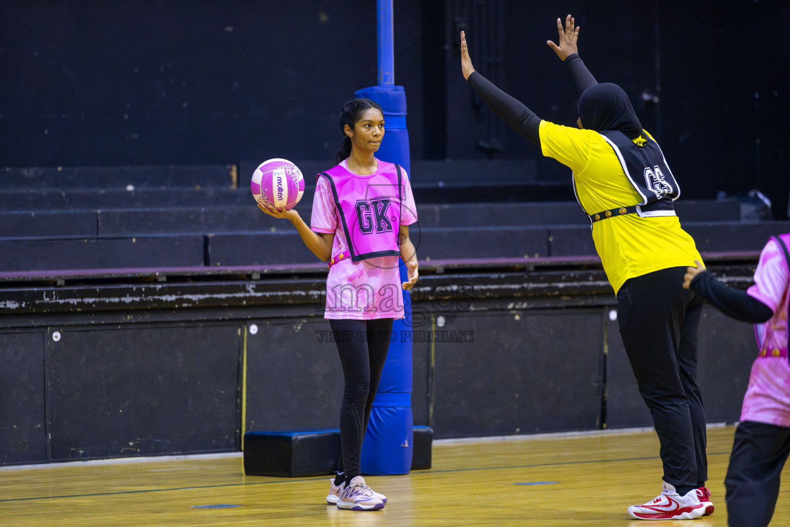 KYRC vs Xenith SC in Day 6 of 24th Milo Netball Association Championship held in Social Center at Male', Maldives on Saturday, 6th September 2025. Photos: Yasna Ahmed / images.mv