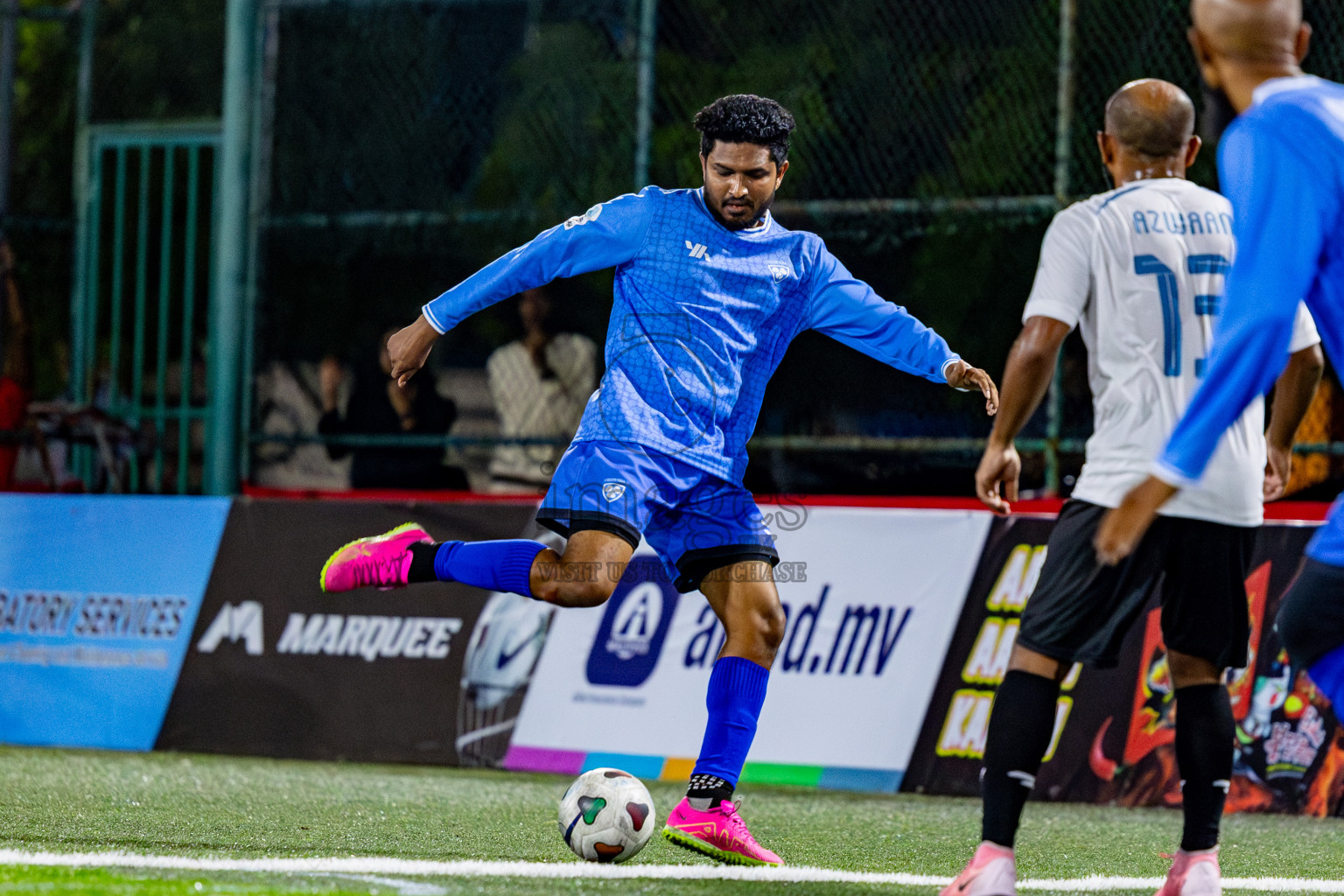 TRADE CLUB vs CLUB NDA in Club Maldives Classic 2024 held in Rehendi Futsal Ground, Hulhumale', Maldives on Thursday, 12th September 2024. Photos: Nausham Waheed / images.mv