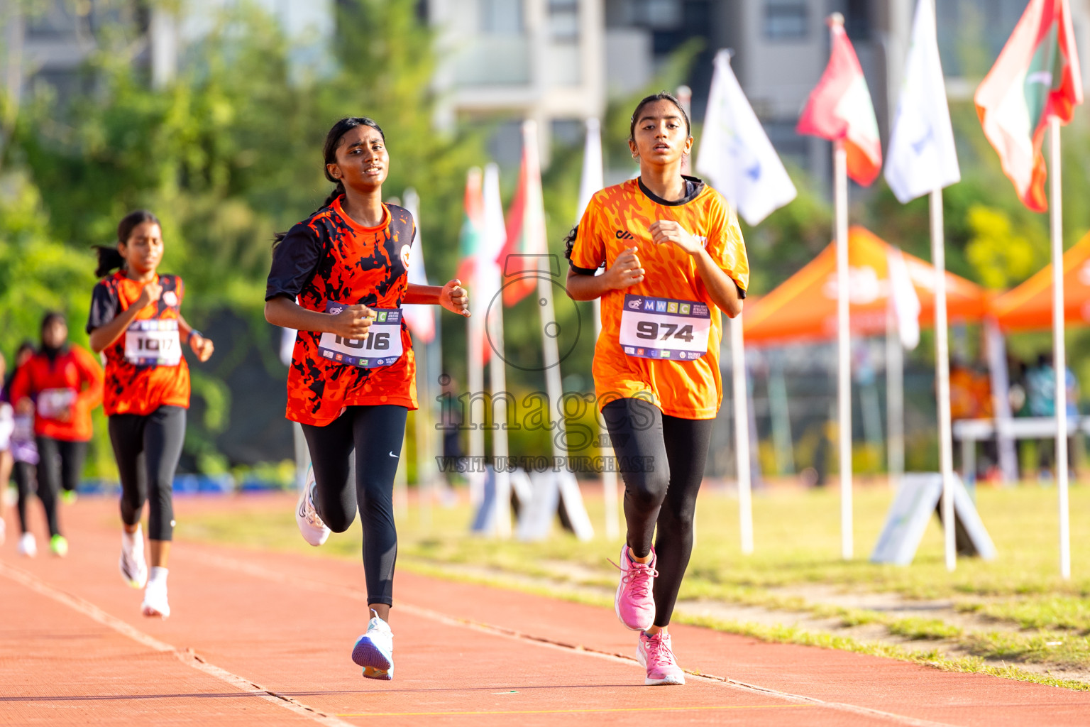 Day 4 of MWSC Interschool Athletics Championships 2024 held in Hulhumale Running Track, Hulhumale, Maldives on Tuesday, 12th November 2024. Photos by: Raaif Yoosuf / Images.mv