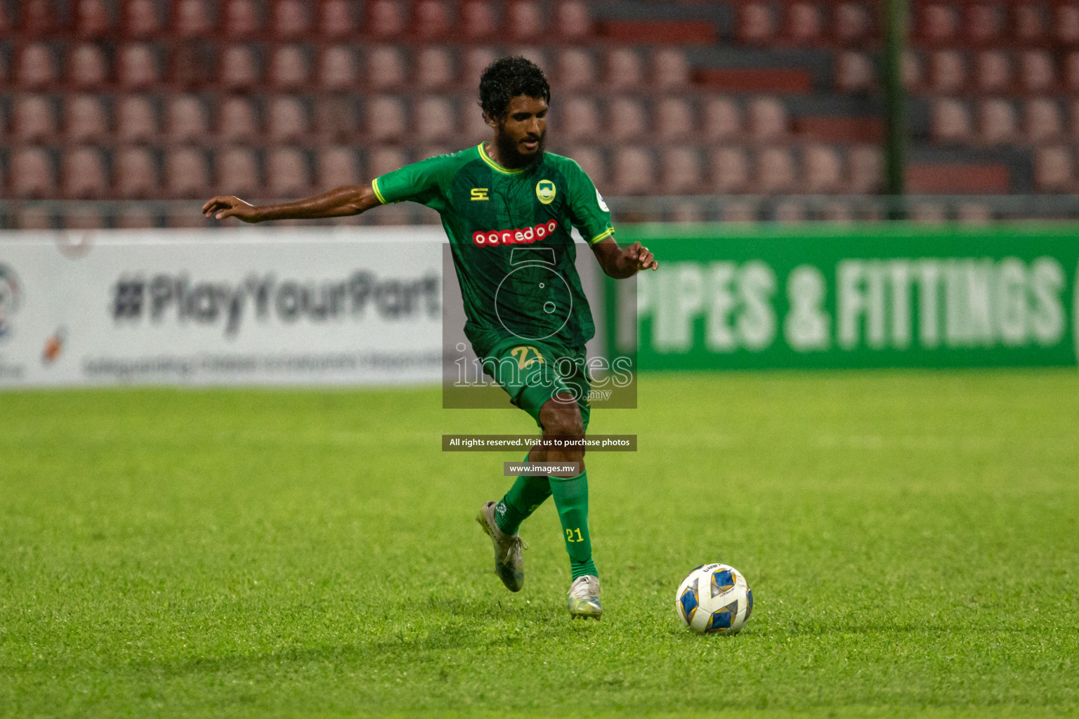 Maziya SRC vs Club Valencia in the Community Shield Match 2021/2022 on 15 December 2021 held in Male', Maldives. Photos: Hassan Simah / images.mv