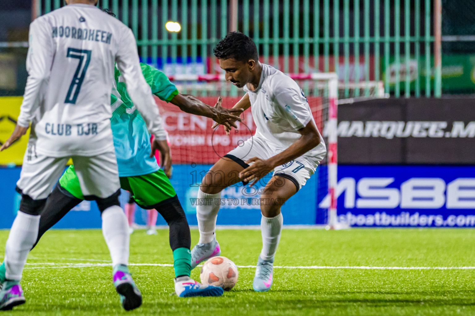 Club DJA vs MIARC in Club Maldives Cup Classic 2025 was held in Rehendi Futsal Ground, Hulhumale', Maldives on Saturday, 20th September 2025. Photos: Areef / images.mv