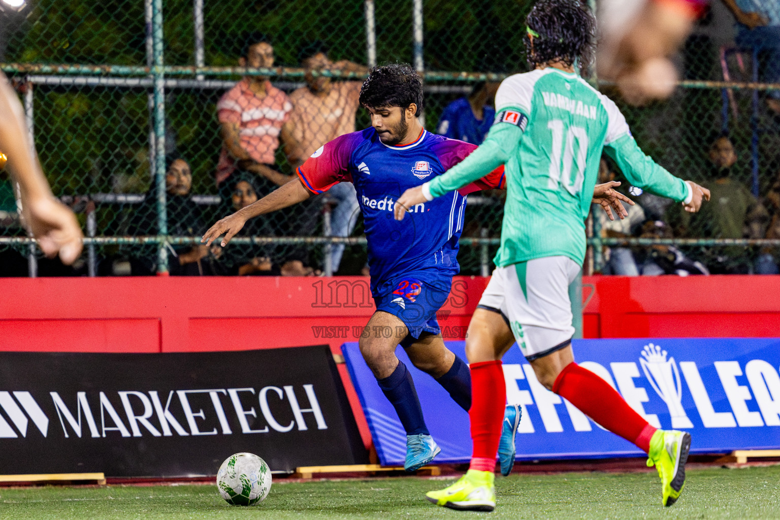 Medtech vs BML in Day 4 of Office League 2025 was held on Friday, 19th April 2025 in Hulhumale', Maldives. Photos: Nausham Waheed / images.mv