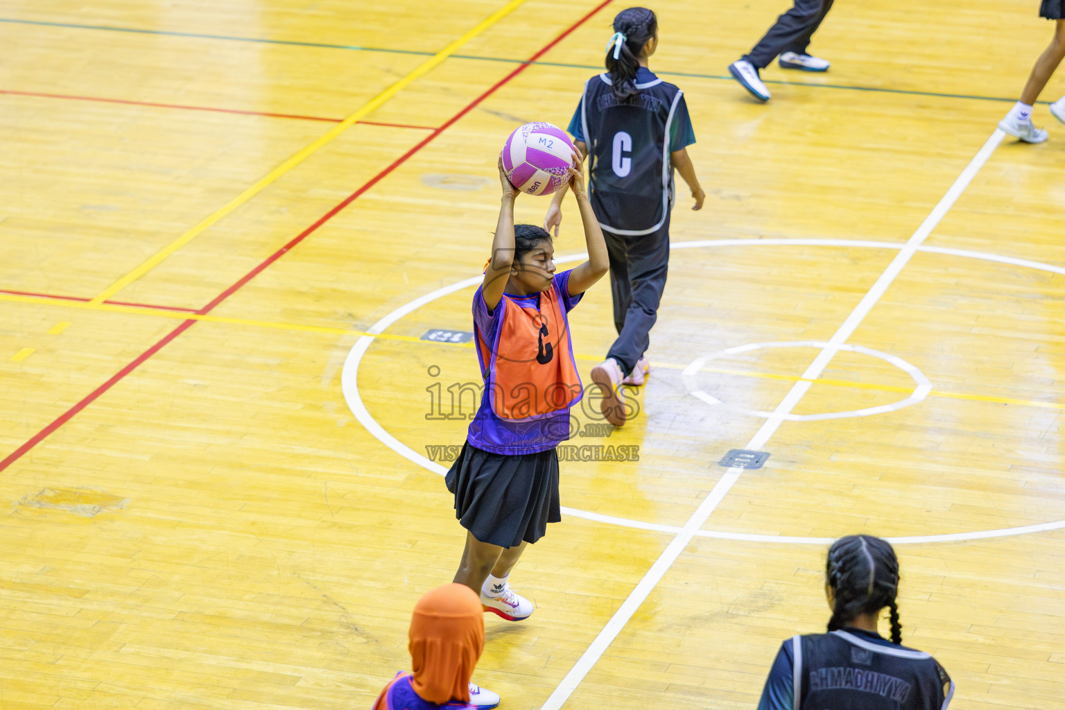 Day 15 of 26th Inter-School Netball Tournament 2025 was held in Social Center Indoor Hall on Thursday, 6th November 2025. Photos: Areef Adam / images.mv