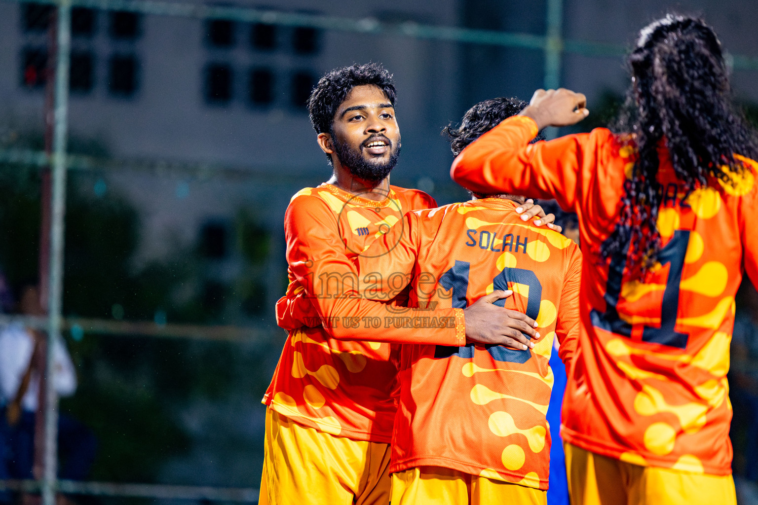 Hulhumale' Hospital vs Customs RC in Day 15 of Office League 2025 was held on Friday, 2nd May 2025 in Hulhumale', Maldives. Photos: Nausham Waheed / images.mv