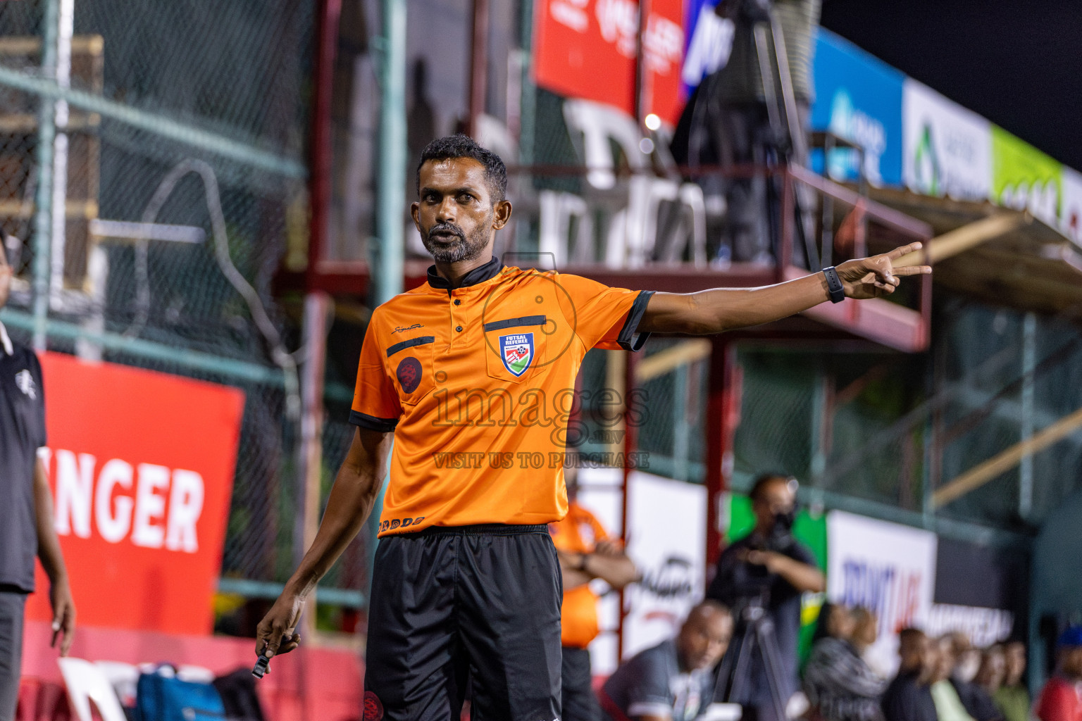 Customs RC vs Prison Club in Eighteen Thirty Classic of Club Maldives Cup 2025 held in Rehendi Futsal Ground, Hulhumale', Maldives on Thursday, 4th September 2025. Photos: Yasna Ahmed / images.mv