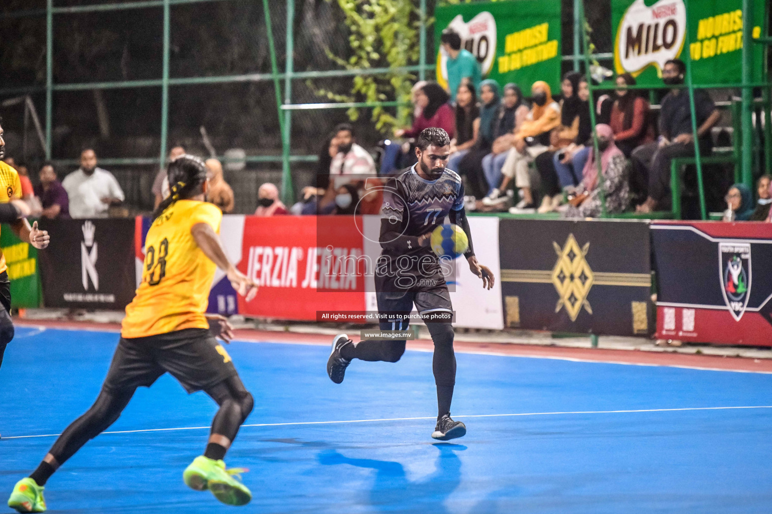 Day 12 of Milo 6th Inter Office Handball Tournament 2022 - Photos by Nausham Waheed