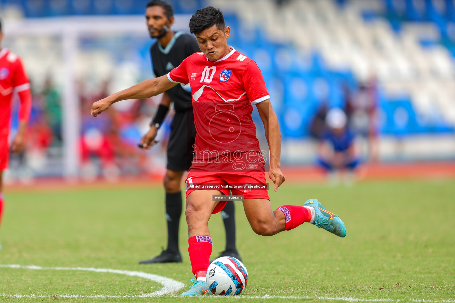 Nepal vs Pakistan in SAFF Championship 2023 held in Sree Kanteerava Stadium, Bengaluru, India, on Tuesday, 27th June 2023. Photos: Nausham Waheed, Hassan Simah / images.mv