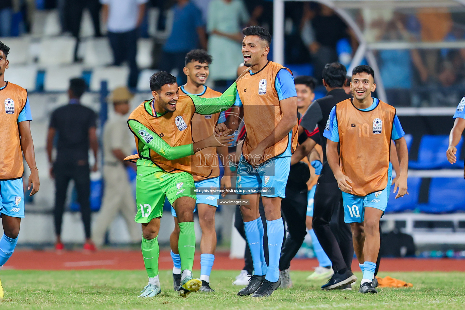 Lebanon vs India in the Semi-final of SAFF Championship 2023 held in Sree Kanteerava Stadium, Bengaluru, India, on Saturday, 1st July 2023. Photos: Nausham Waheed, Hassan Simah / images.mv