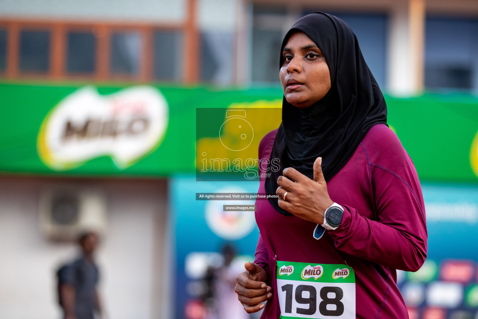 Day 2 of National Athletics Championship 2023 was held in Ekuveni Track at Male', Maldives on Friday, 24th November 2023. Photos: Hassan Simah / images.mv