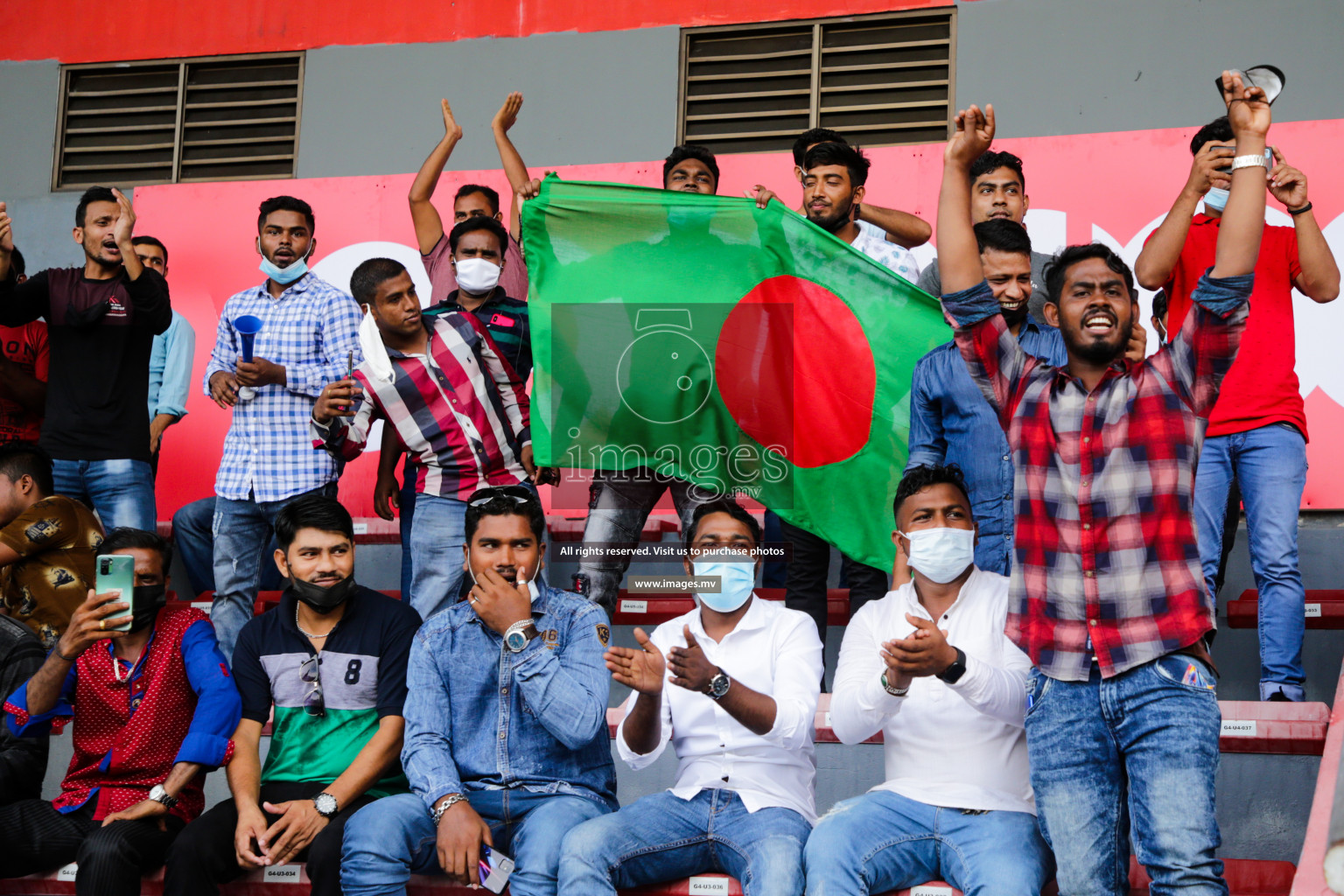 Bangladesh vs Sri Lanka in SAFF Championship 2021 held on 1st October 2021 in Galolhu National Stadium, Male', Maldives