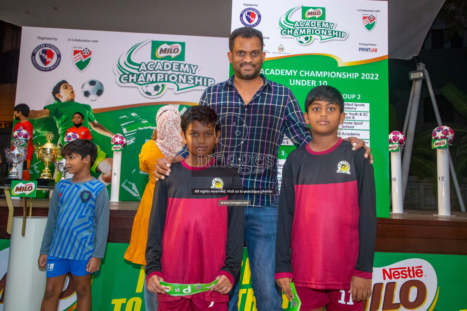 Draw Ceremony of MILO Academy Championship 2022 was held in Male' Maldives on Wednesday, 9th March 2021. Photos by: Ismail Thoriq/images.mv