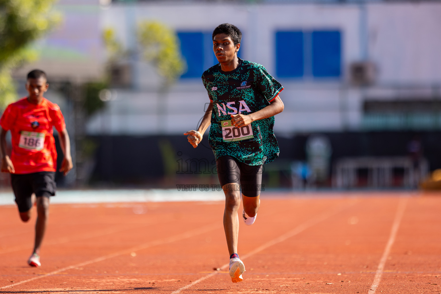 Day 1 of 12th Milo Association Championships was held in Ekuveni Track at Male', Maldives on Thursday, 24th April 2025.
Photos: Ismail Thoriq / images.mv