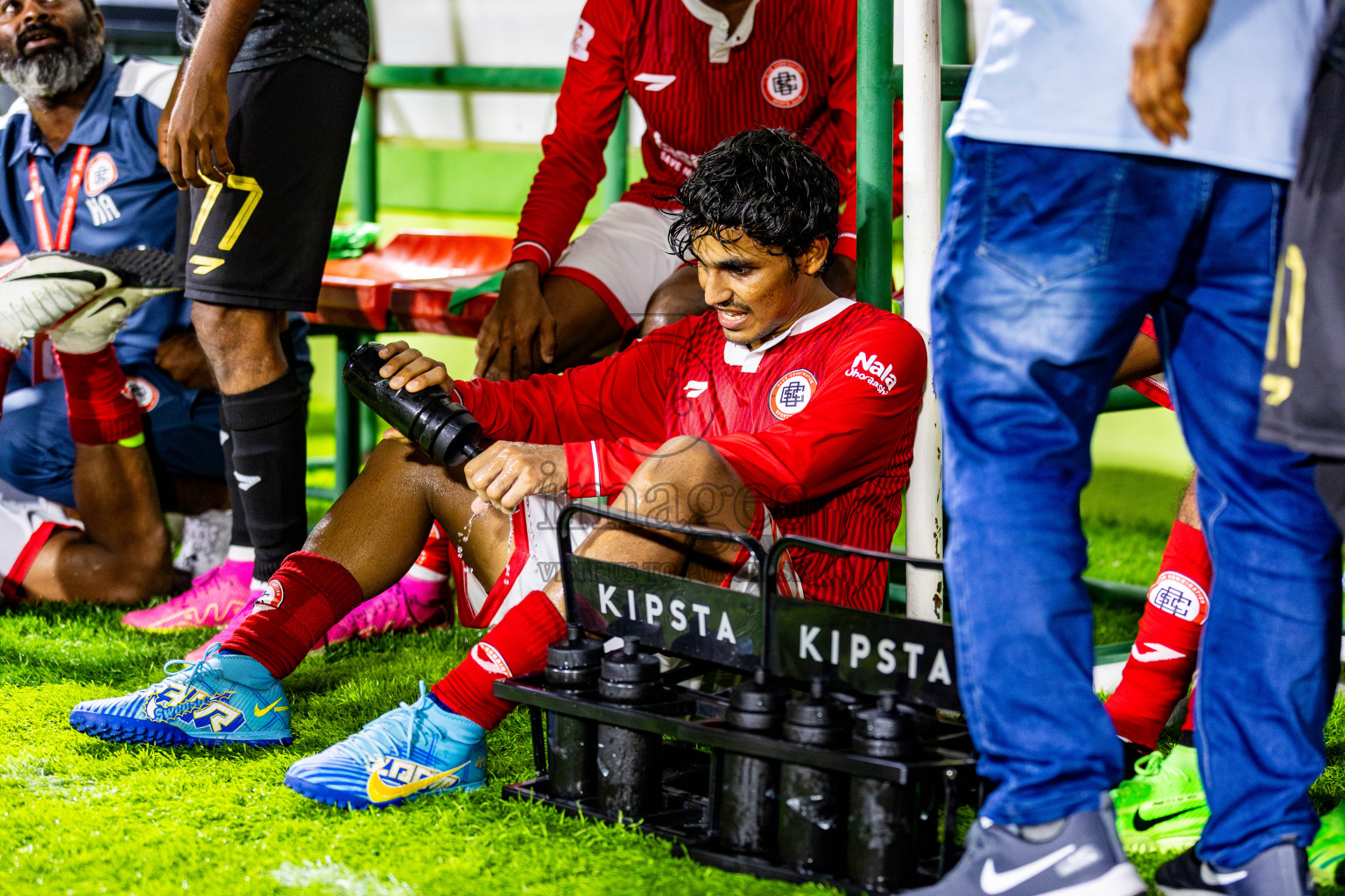 CC Sports Club vs Afro SC in the final of Eydhafushi Futsal Cup 2024 was held on Wednesday , 17th April 2024, in B Eydhafushi, Maldives Photos: Nausham Waheed / images.mv