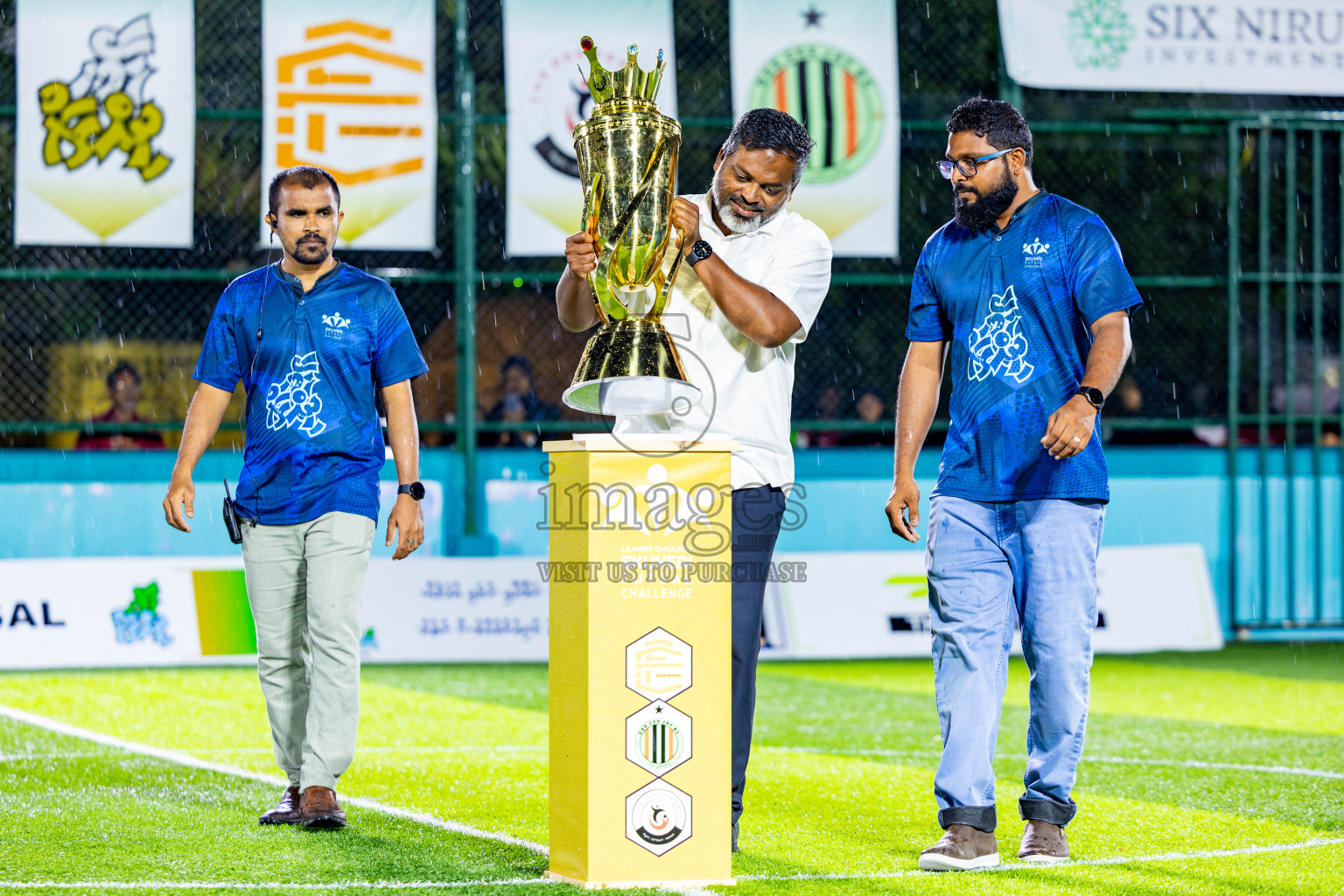 Ifhaams vs Dee Cee Jay SC in Final of Laamehi Dhiggaru Ekuveri Futsal Challenge 2025 was held on Tuesday, 29th July 2025, at Dhiggaru Futsal Ground, Dhiggaru, Maldives Photos: Nausham Waheed  / images.mv