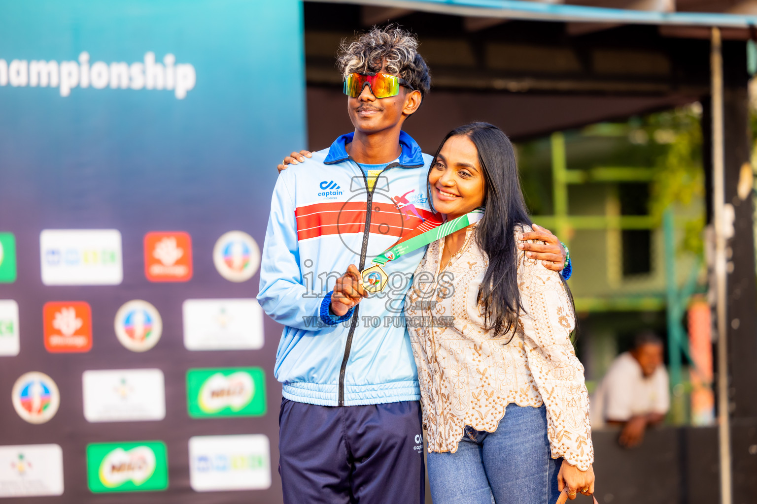 Day 1 of National Athletics Championship 2025 was held at Ekuveni Running Ground in Male', Maldives on Thursday, 14th August 2025. Photos: Nausham Waheed / images.mv