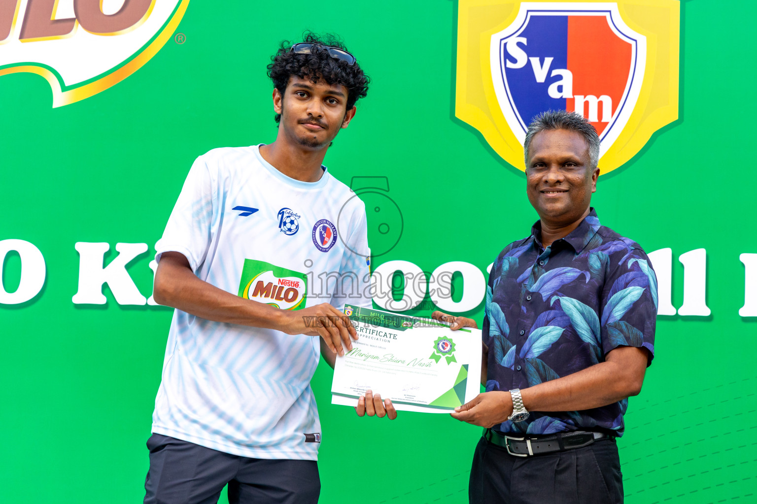 Day 2 of MILO Kids Football Fiesta was held at National Stadium in Male', Maldives on Saturday, 24th February 2024.