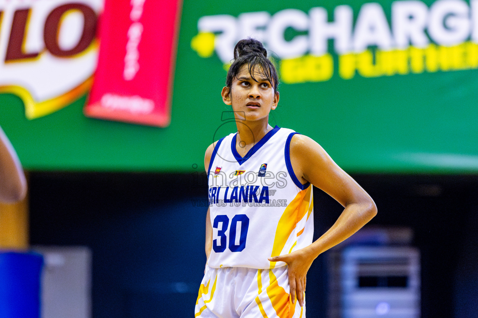Maldives vs SriLanka in Day 2 of Under 16 Woman's Asian Cup SABA Qualifiers 2025 was held in Social Center, Male', Maldives on Friday, 13th June 2025. Photos: Nausham Waheed / images.mv