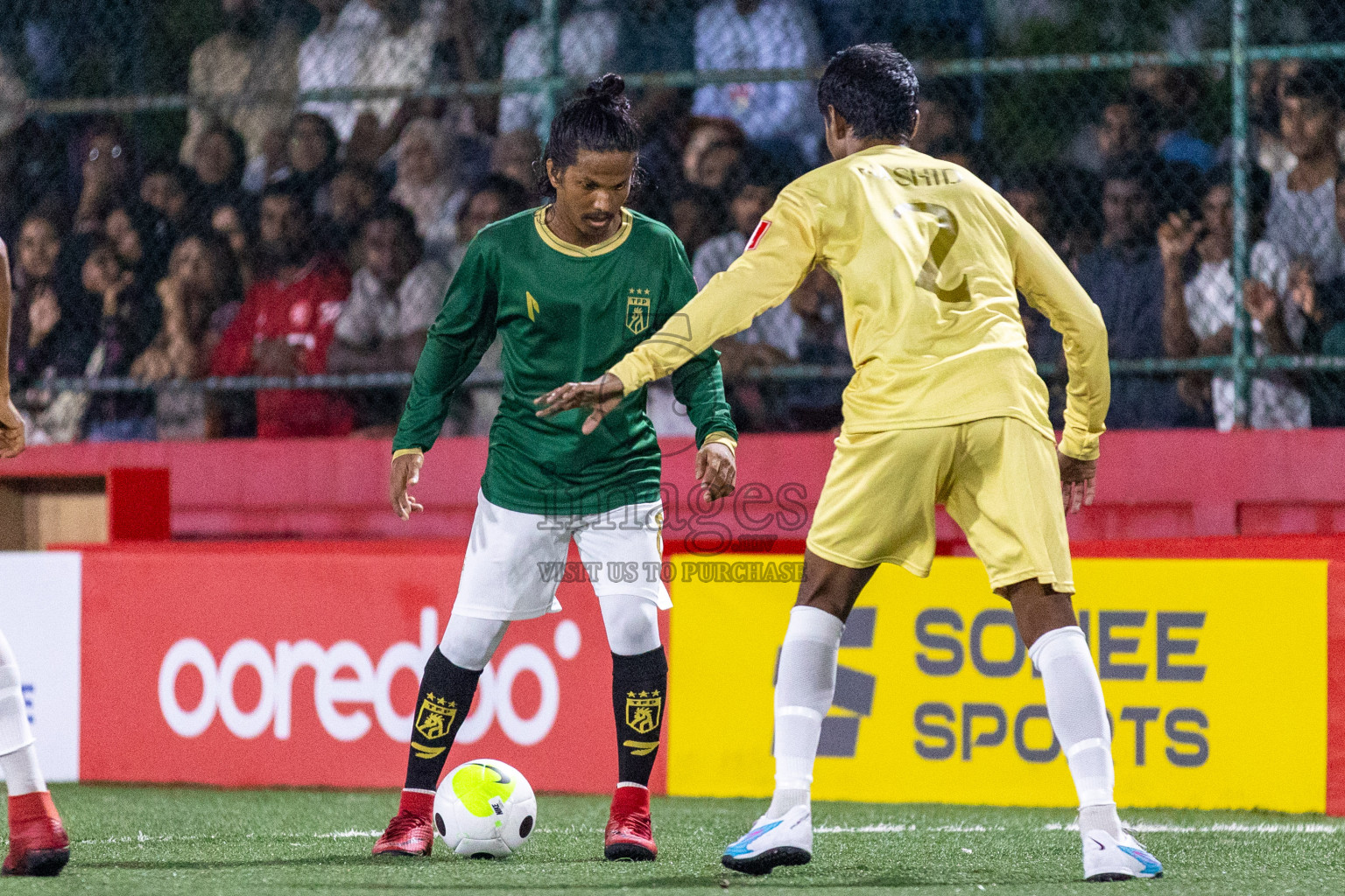 Opening of Golden Futsal Challenge 2024 with Charity Shield Match between L.Gan vs Th. Thimarafushi was held on Sunday, 14th January 2024, in Hulhumale', Maldives Photos: Ismail Thoriq / images.mv