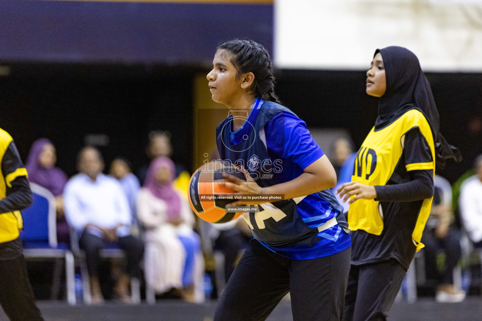 24th Interschool Netball Tournament 2023 was held in Social Center, Male', Maldives on 27th October 2023. Photos: Nausham Waheed / images.mv