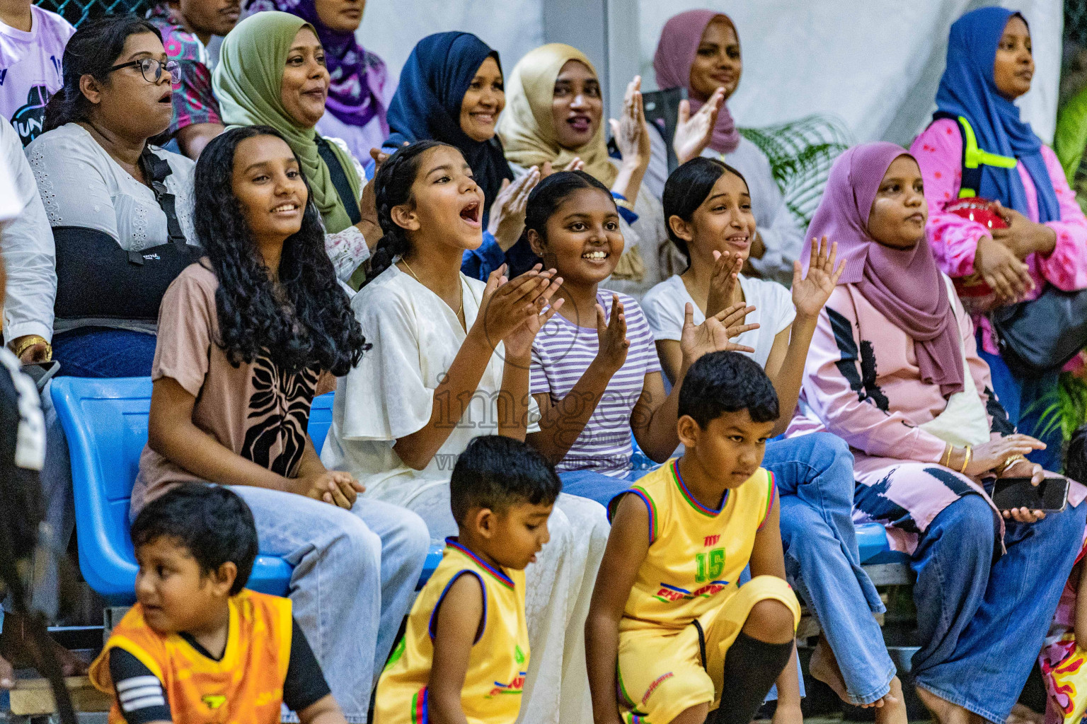 Day 3 of Milo 5 x 5 Junior Challenge 2025 - Basketball tournament held in Basketball Training Center, Male', Maldives on Saturday, 11th October 2025. Photos by: Nausham Waheed, Areef Adam / Images.mv