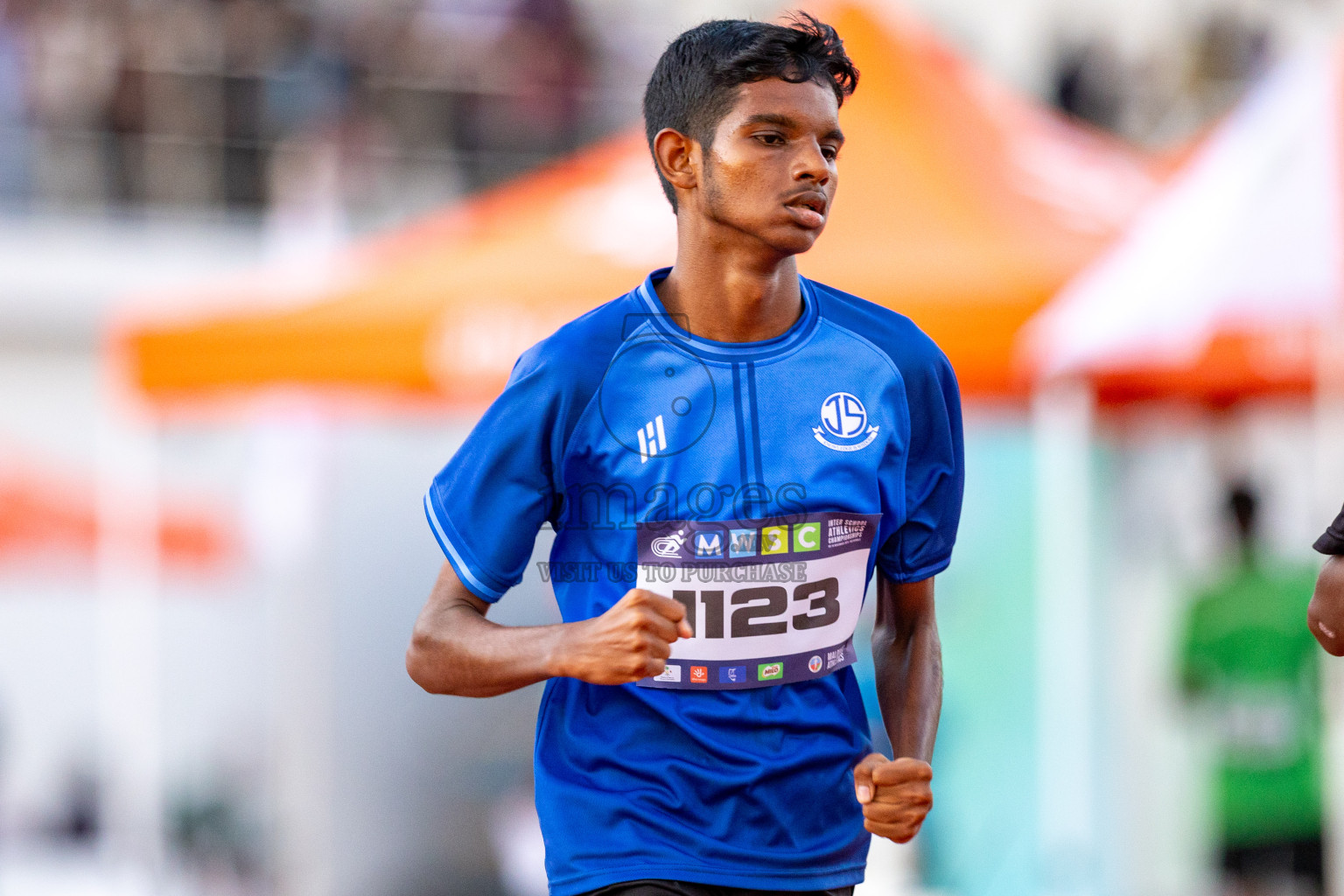 Day 1 of MWSC Interschool Athletics Championships 2024 held in Hulhumale Running Track, Hulhumale, Maldives on Saturday, 9th November 2024. Photos by: Ismail Thoriq / Images.mv