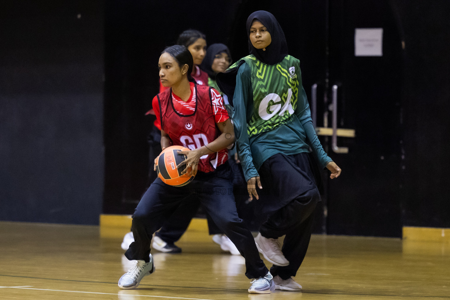 Day 11 of 25th Inter-School Netball Tournament was held in Social Center at Male', Maldives on Wednesday, 21st August 2024.