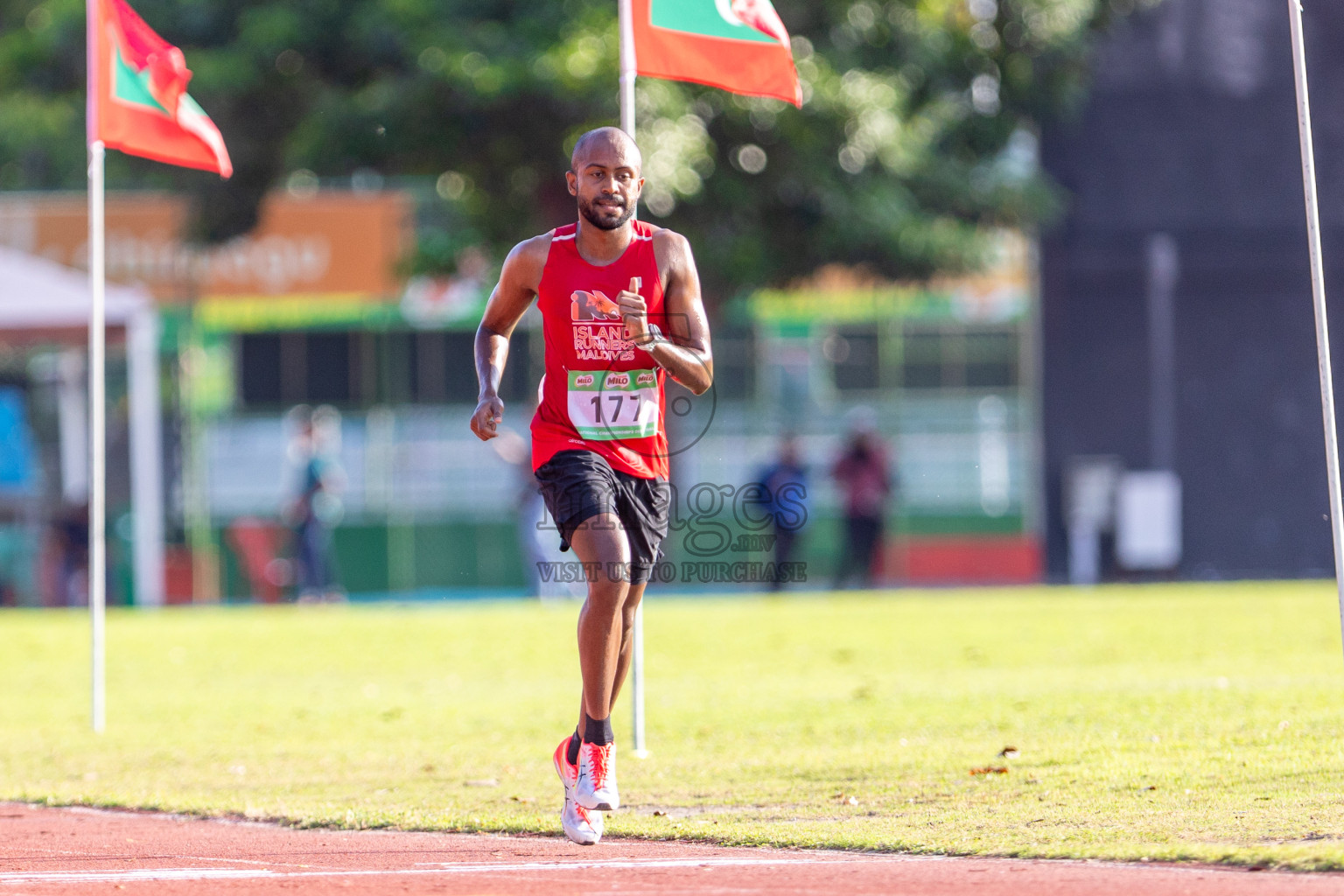 Day 1 of 33rd National Athletics Championship was held in Ekuveni Track at Male', Maldives on Thursday, 5th September 2024. Photos: Shuu Abdul Sattar / images.mv