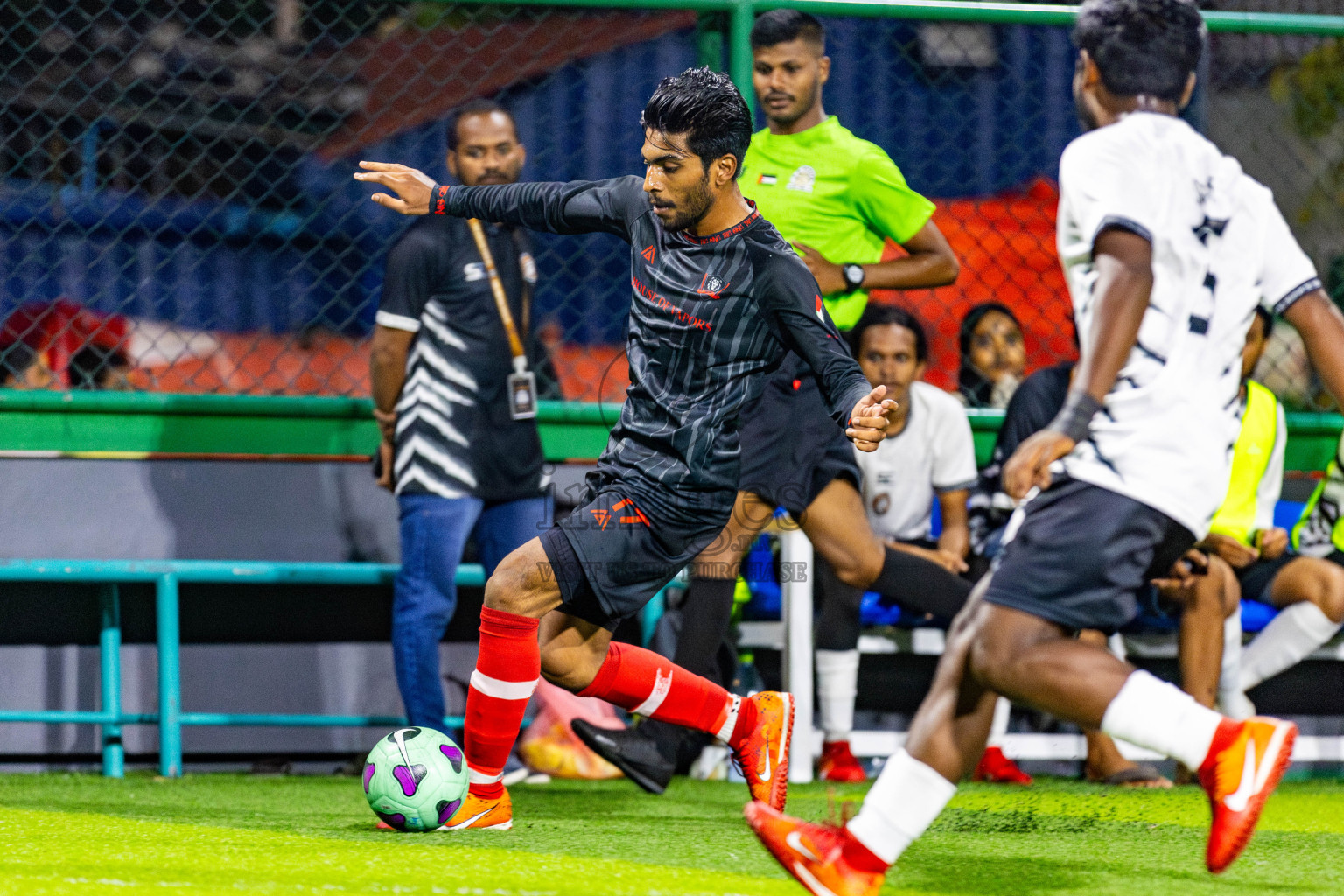 Boznia SC vs The One in Day 6 of BG Futsal Challenge 2024 was held on Sunday, 17th March 2024, in Male', Maldives Photos: Nausham Waheed / images.mv