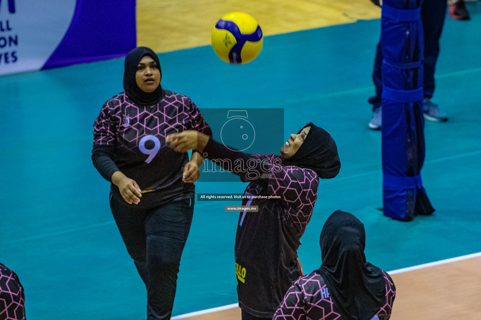 Volleyball Association Cup 2022-Women's Division-Match Day 6 was held in Male', Maldives on 28th May 2022 at Social Center Indoor Hall Photos By: Nausham Waheed /images.mv