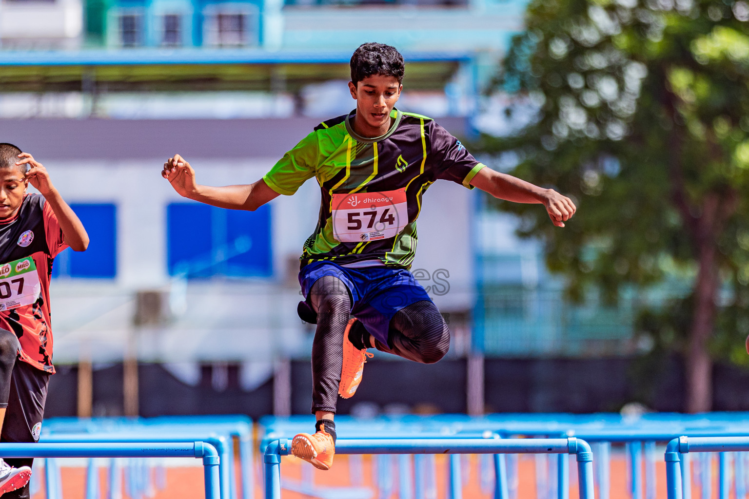 Day 3 of Inter-school Athletics Championship 2025 held in Ekuveni Synthetic Track, Male', Maldives on Wednesday, 08th October 2025. Photos by: Areef Adam / Images.mv