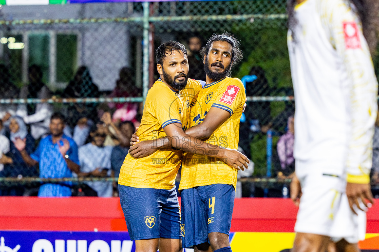 Mahchangoalhi vs Maafannu in zone round on Day 31 of Golden Futsal Challenge 2025 was held on Tuesday , 4th February 2025, in Hulhumale', Maldives. Photos: Nausham Waheed / images.mv